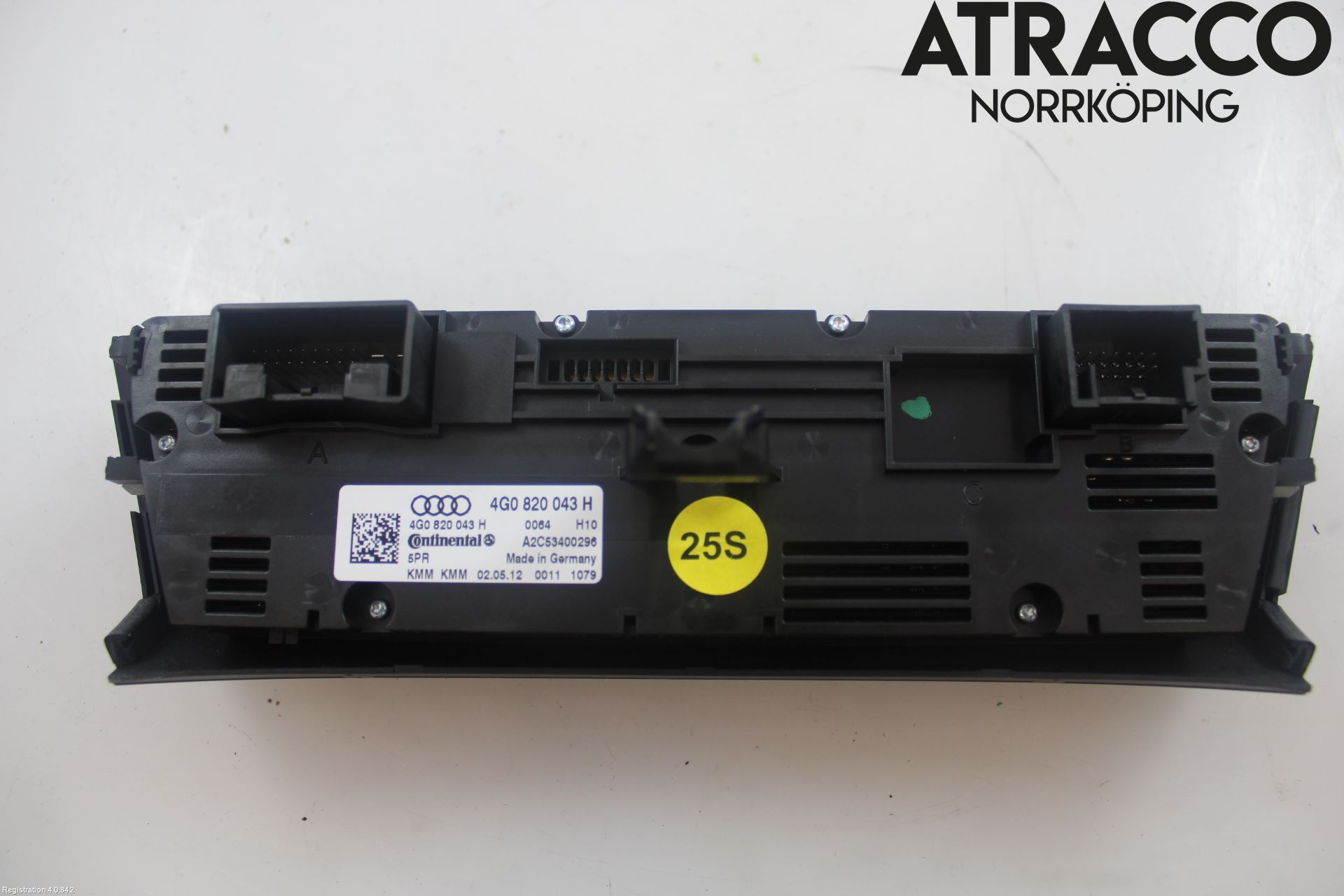 Audi A6/S6 4G 11-18 Varmeapparat Panel(Regulering)