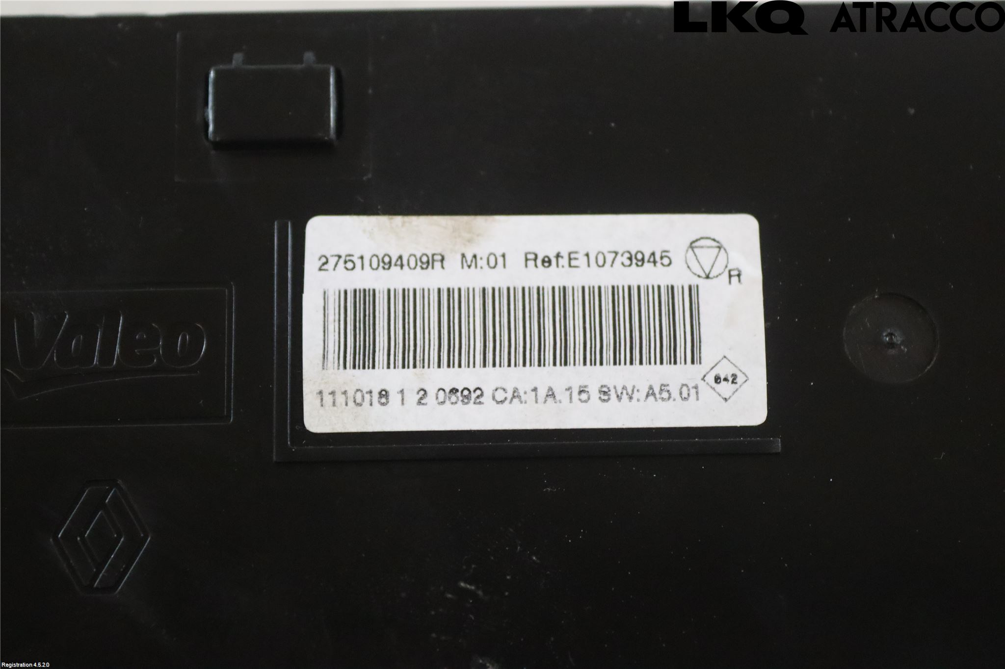 Renault SCÉNIC III / GRAND SCÉNIC 09-16 Varmeapparat Panel(Regulering)