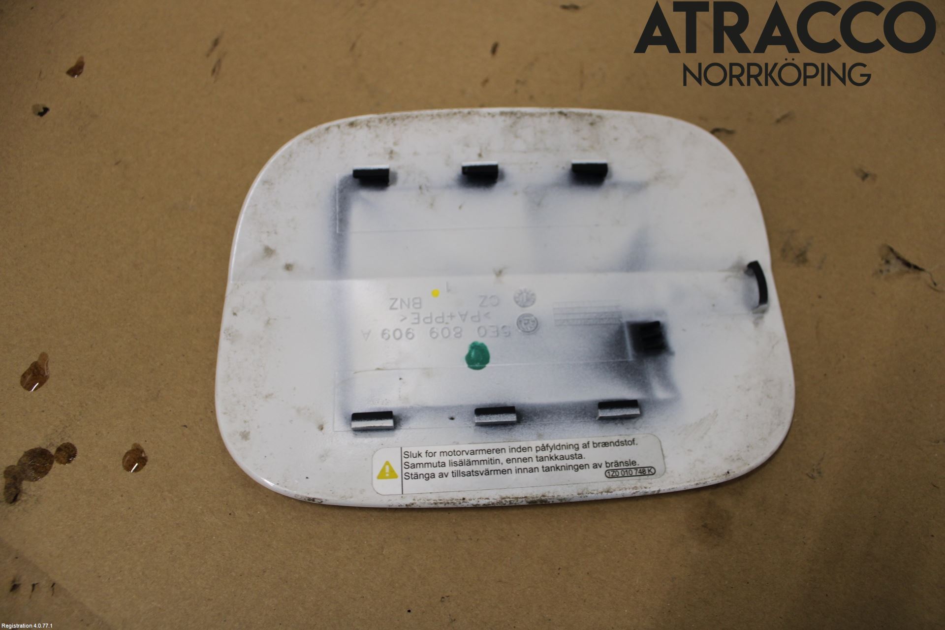 Skoda OCTAVIA (5E) 13-20 Drivstoff Tankluke