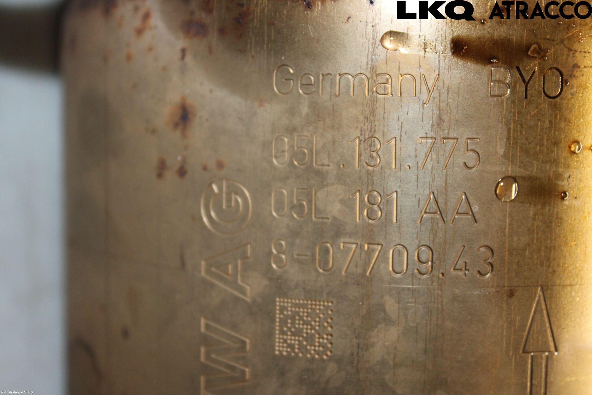 Audi A6 F2/C8 19- Eksos Partikketfilter
