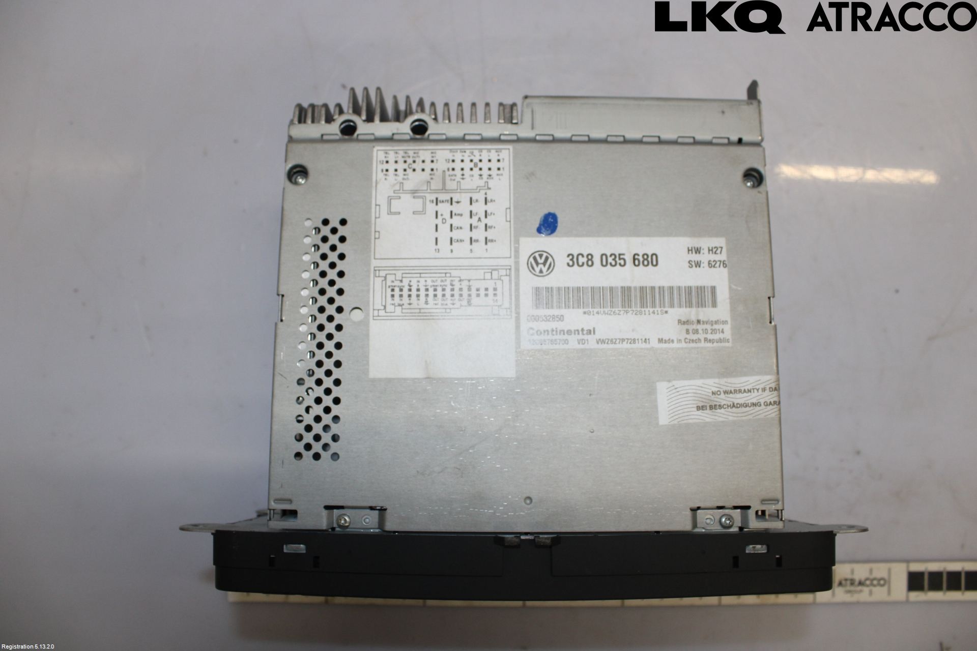 Volkswagen VW TIGUAN 07-16 Stereo Radio Med Cd