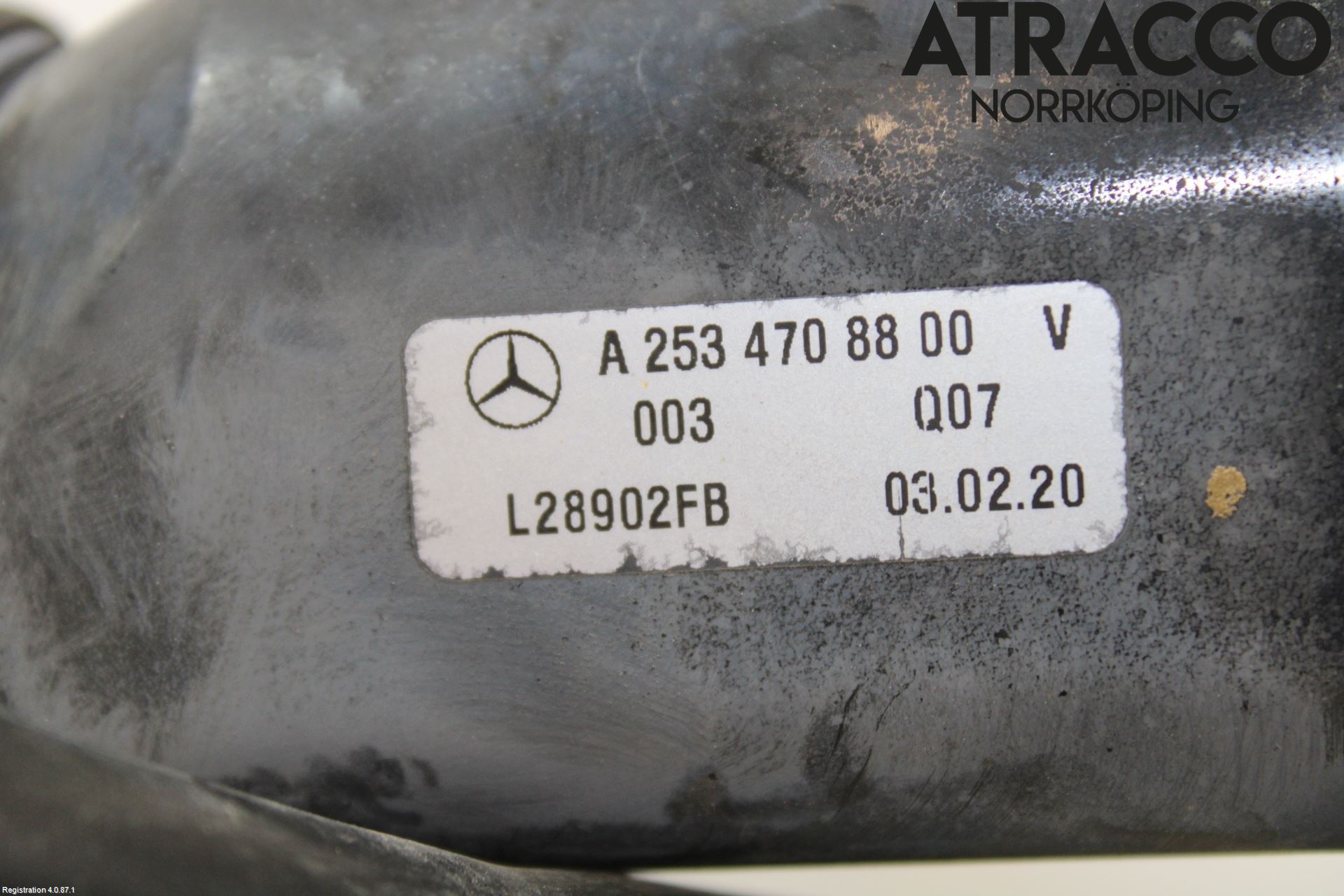 Mercedes-Benz MB GLC-KLASS (X253/C253) 15-22 Drivstoff Påfyllingsrør - Slan