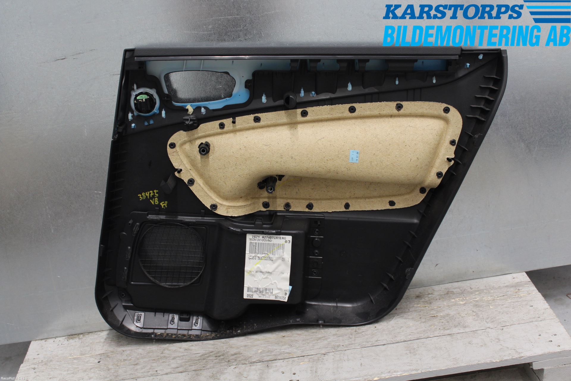 Ford MONDEO 07-15 Innr Dørtrekk Venstre