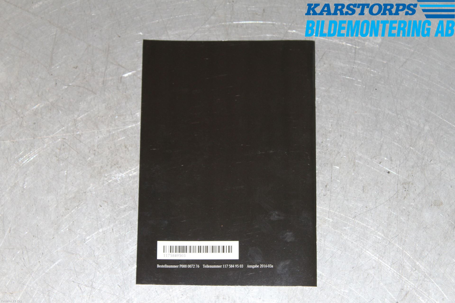 Mercedes-Benz MB CLA-KLASS (C117/X117) 13-19 Instruksjonsbok