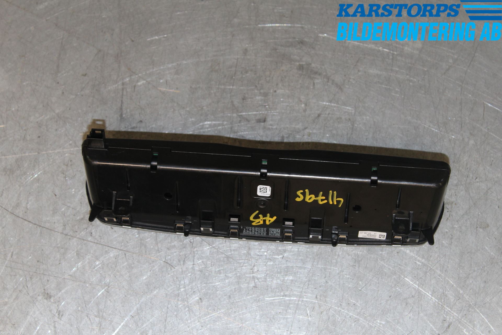 Mercedes-Benz MB C-KLASS (W205) 14-21 Varmeapparat Panel(Regulering)