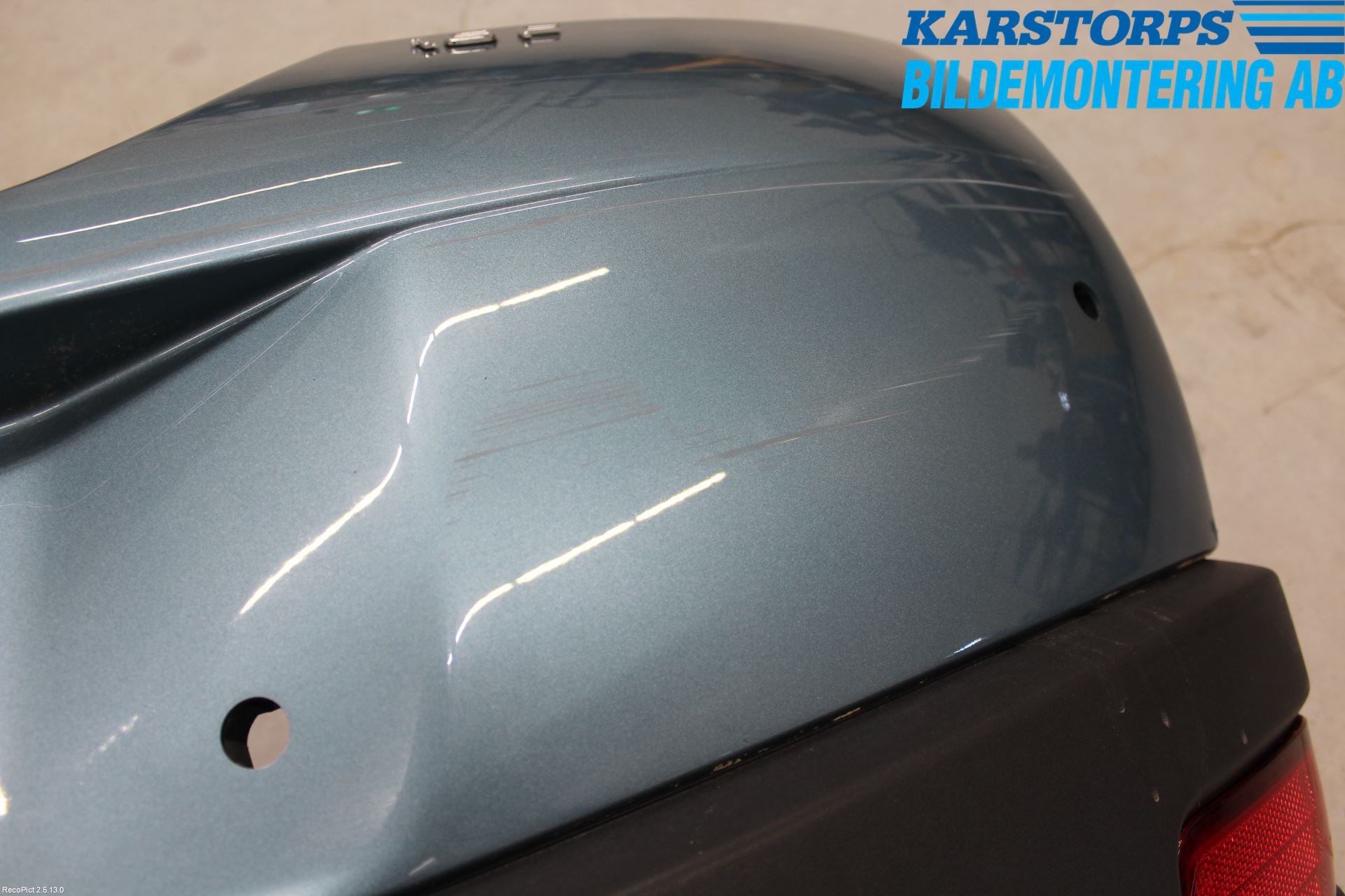 Volvo C30 07-10 Støtfanger Bak Overtrekk