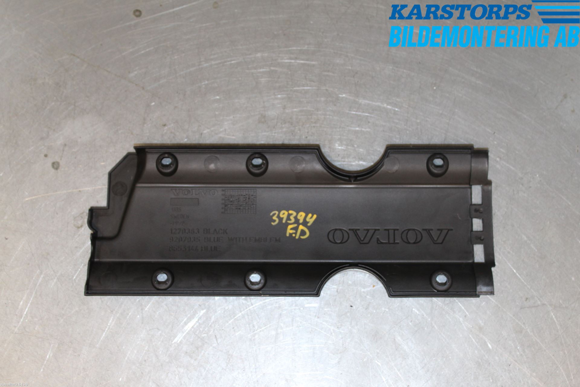 Volvo V70 05-08 Motor Deksel Over Motor