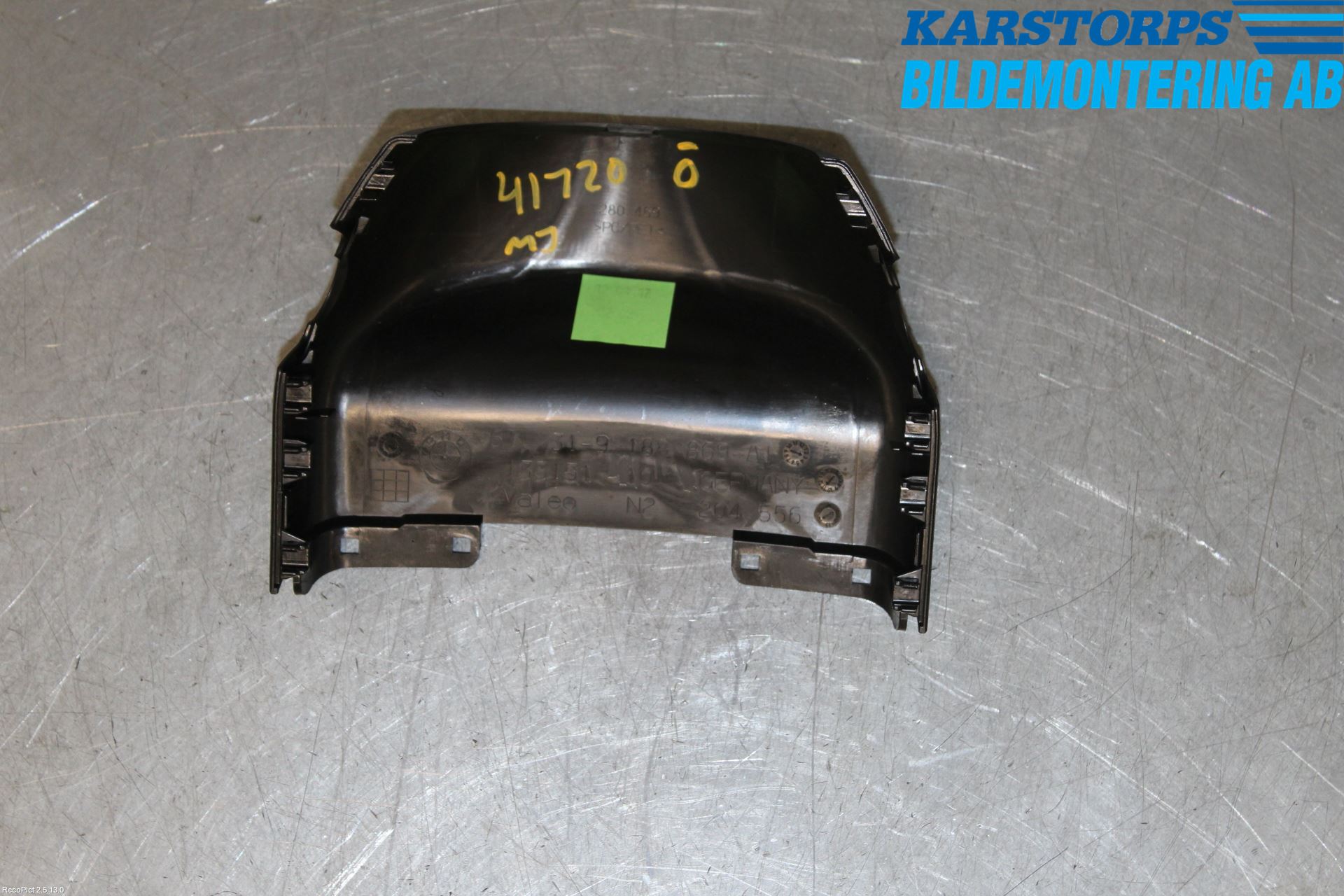 BMW 5 F10/F11/F18 09-17 Rattdeksel - Deksler