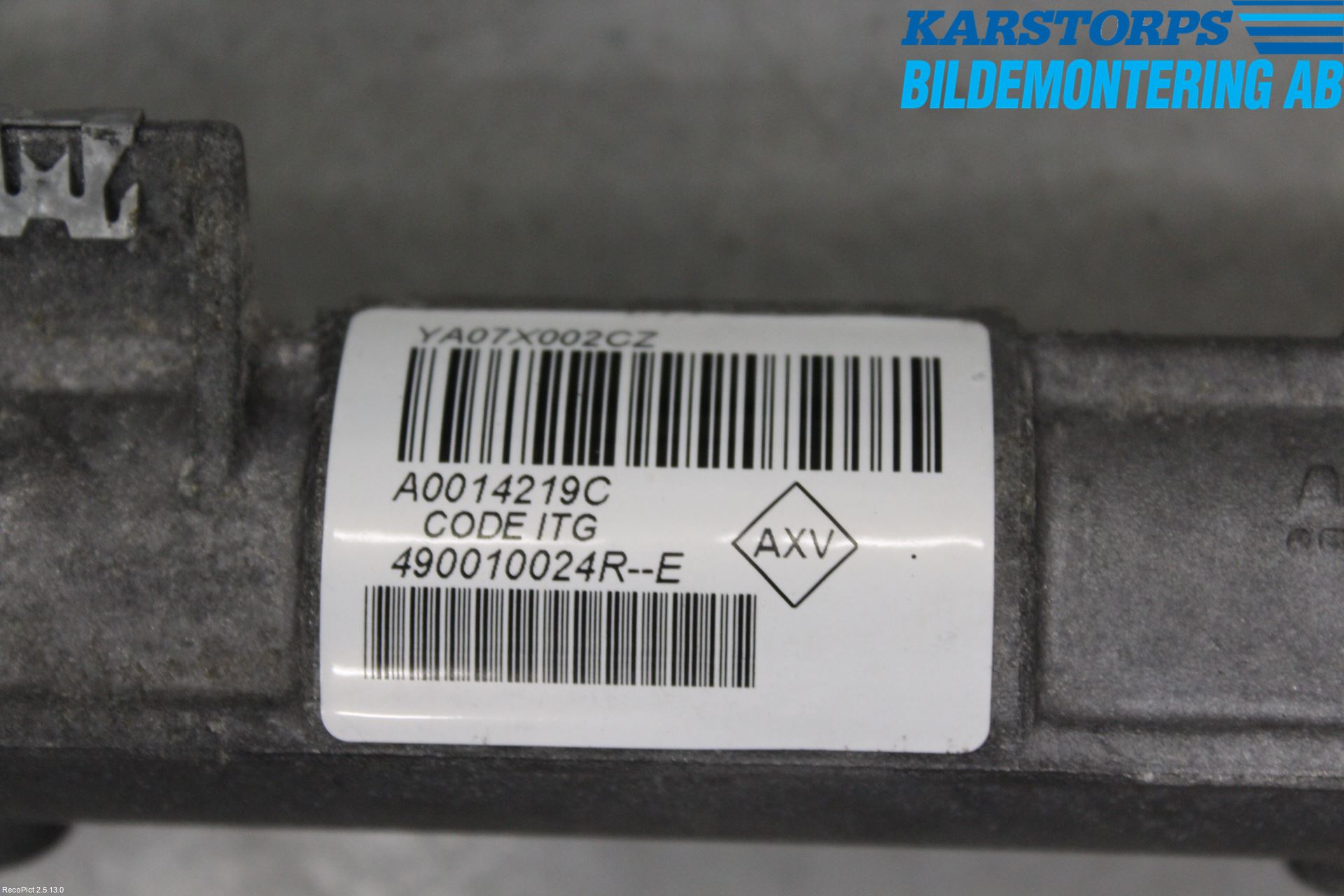 Renault MEGANE III 09-15 Servo Snekke - Tannstang