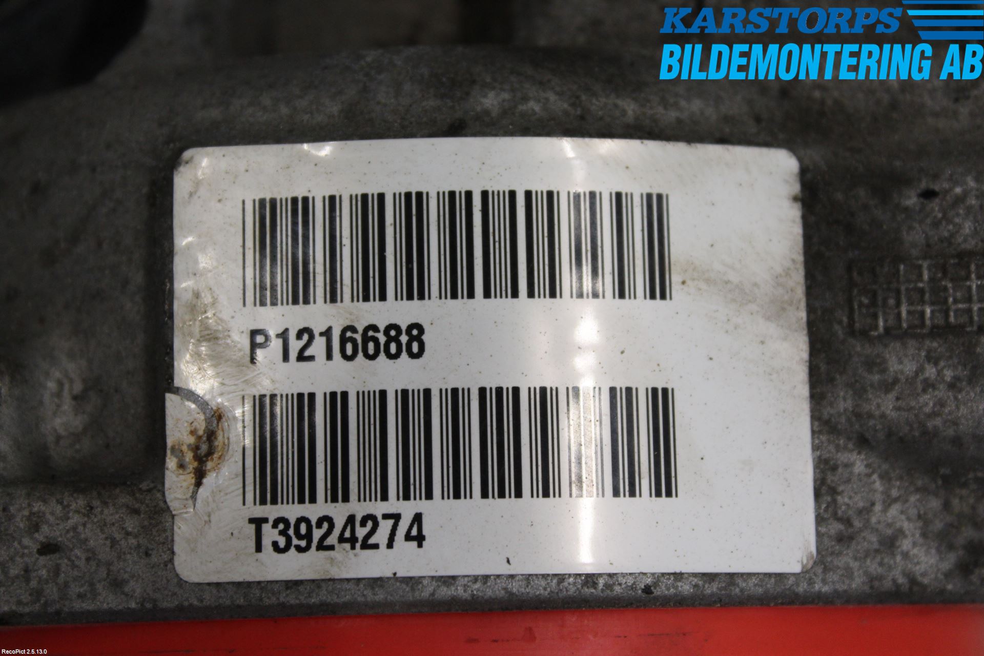Volvo XC70 14-16 Bakaksel Kardang Bak -Diff