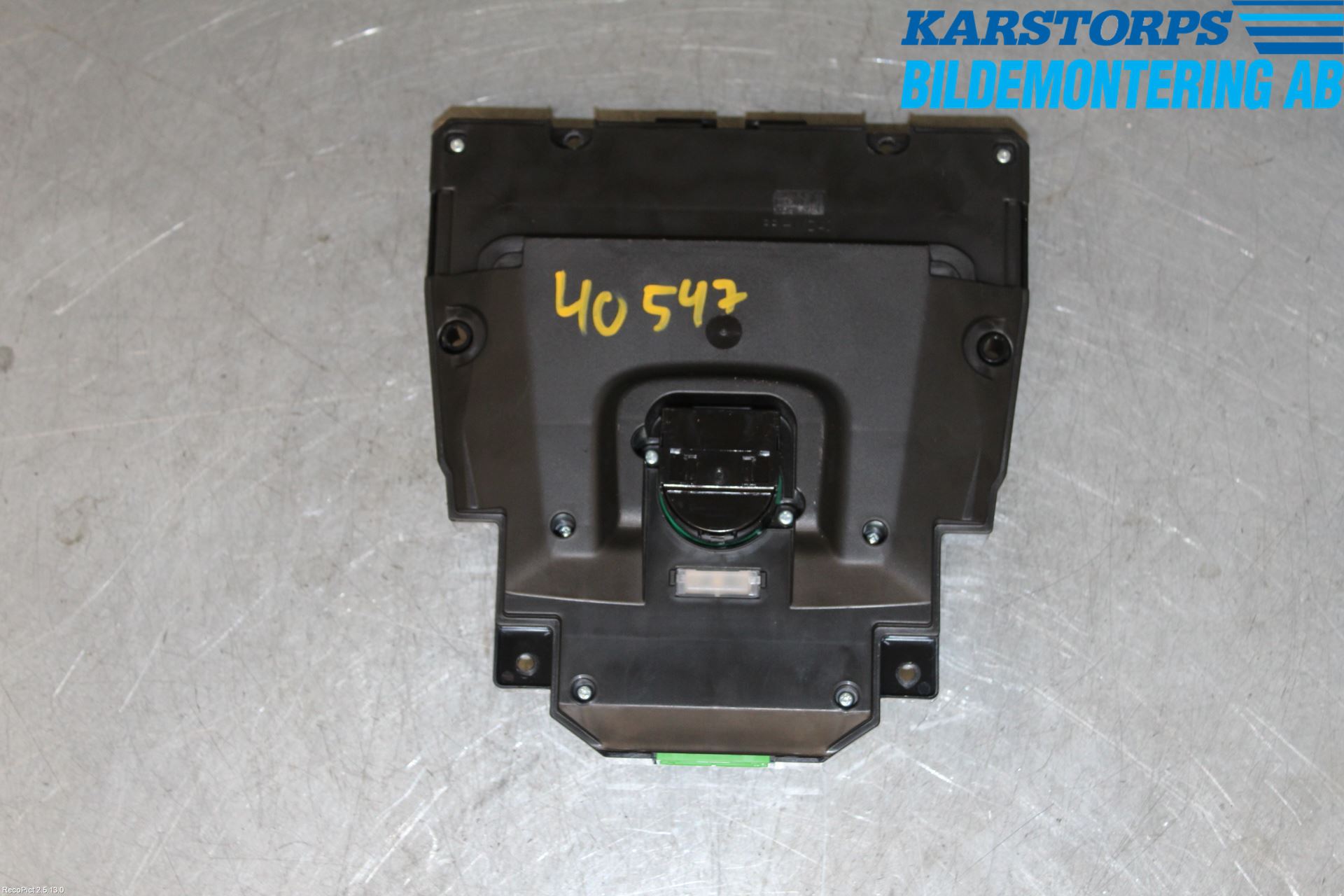 Volvo V40 12-19 Varmeapparat Panel(Regulering)