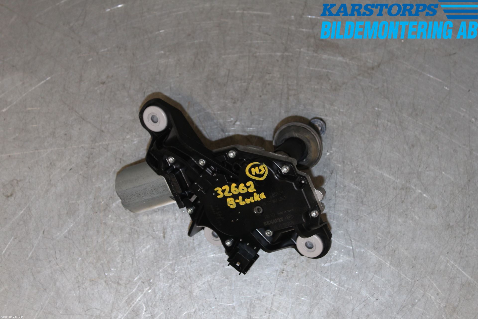 Renault MEGANE III 09-15 Viskermotor Bakluke