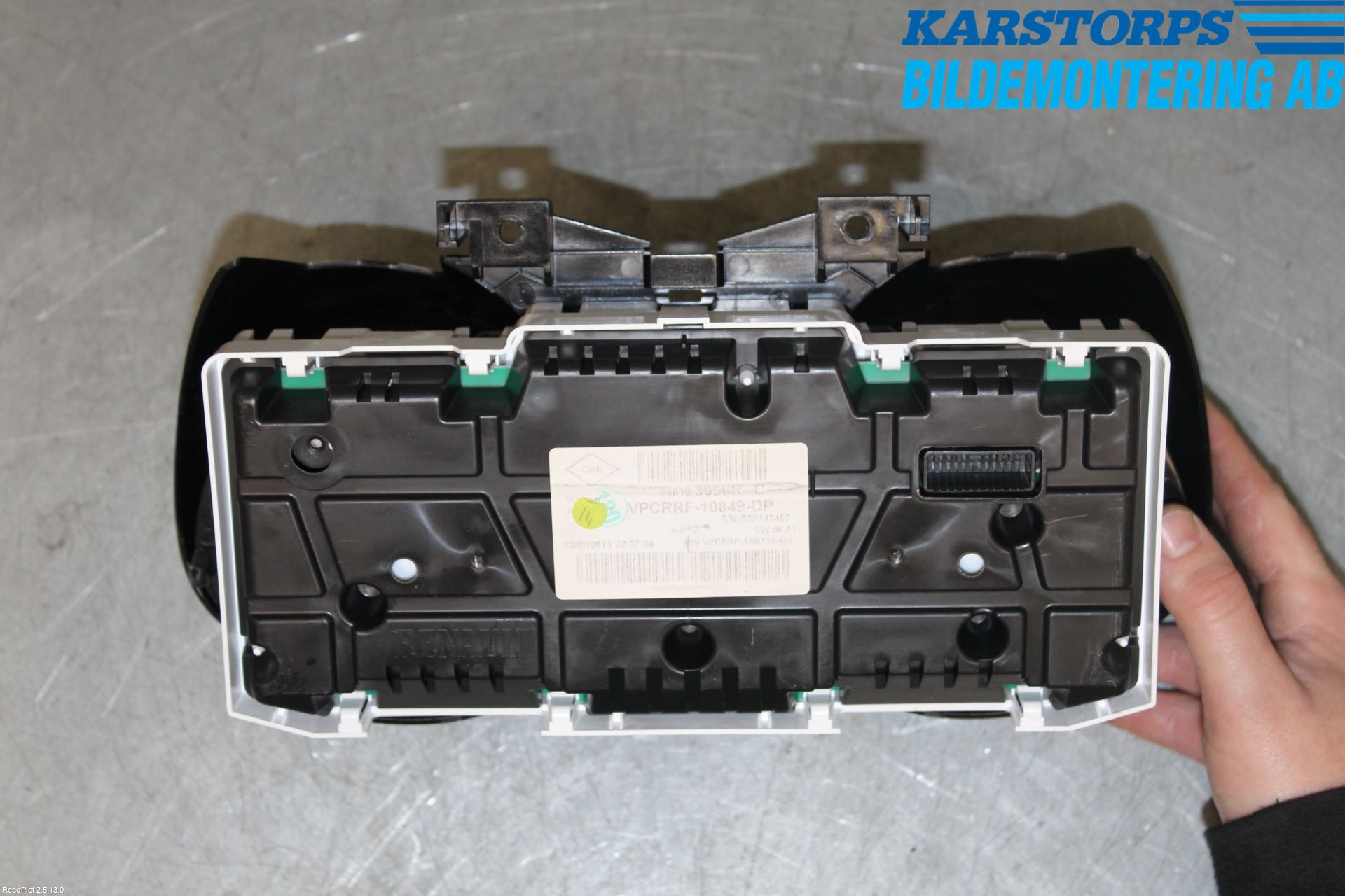 Renault CLIO IV 12-16 Instr Kombinert