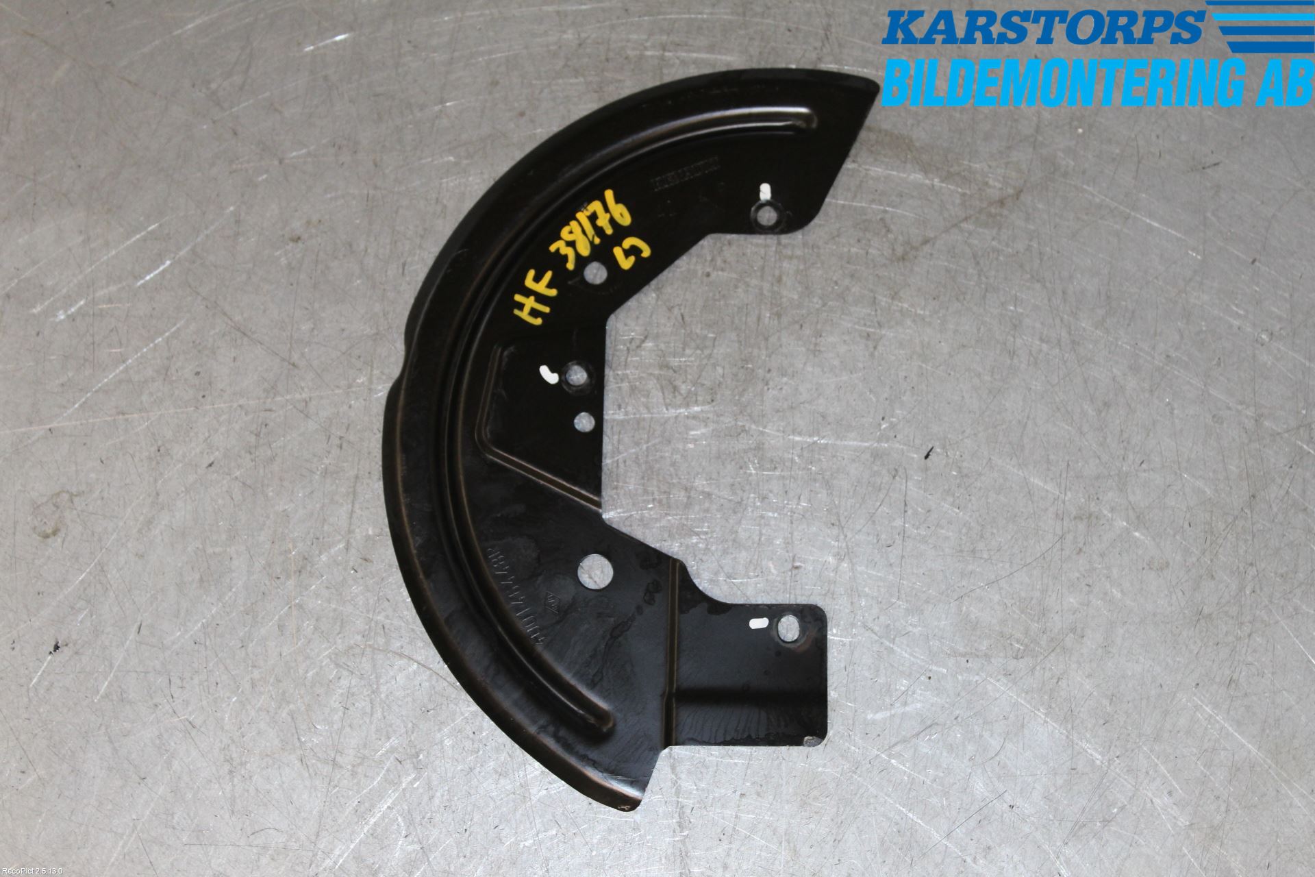 Renault CAPTUR 13-19 Bremseskjold Foran
