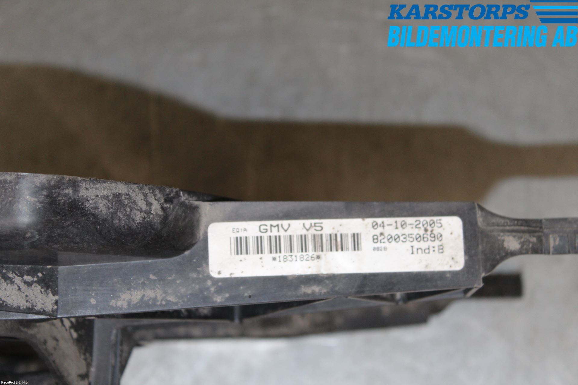 Renault LAGUNA II   05-07 Kjølevifte Elektrisk