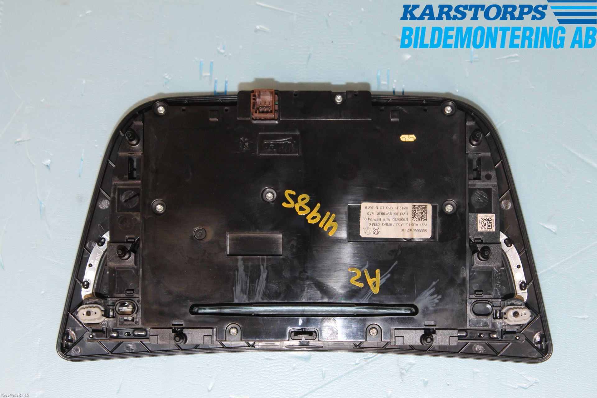 Peugeot 508 11-18 Varmeapparat Panel(Regulering)