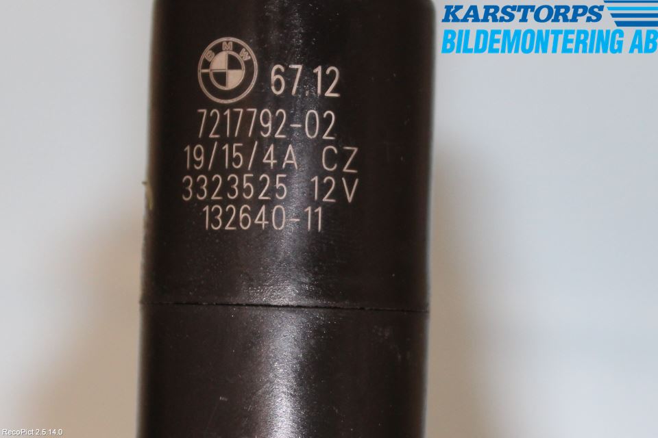 BMW X3 F25 10-17 Spylerpumpe Høytrykk