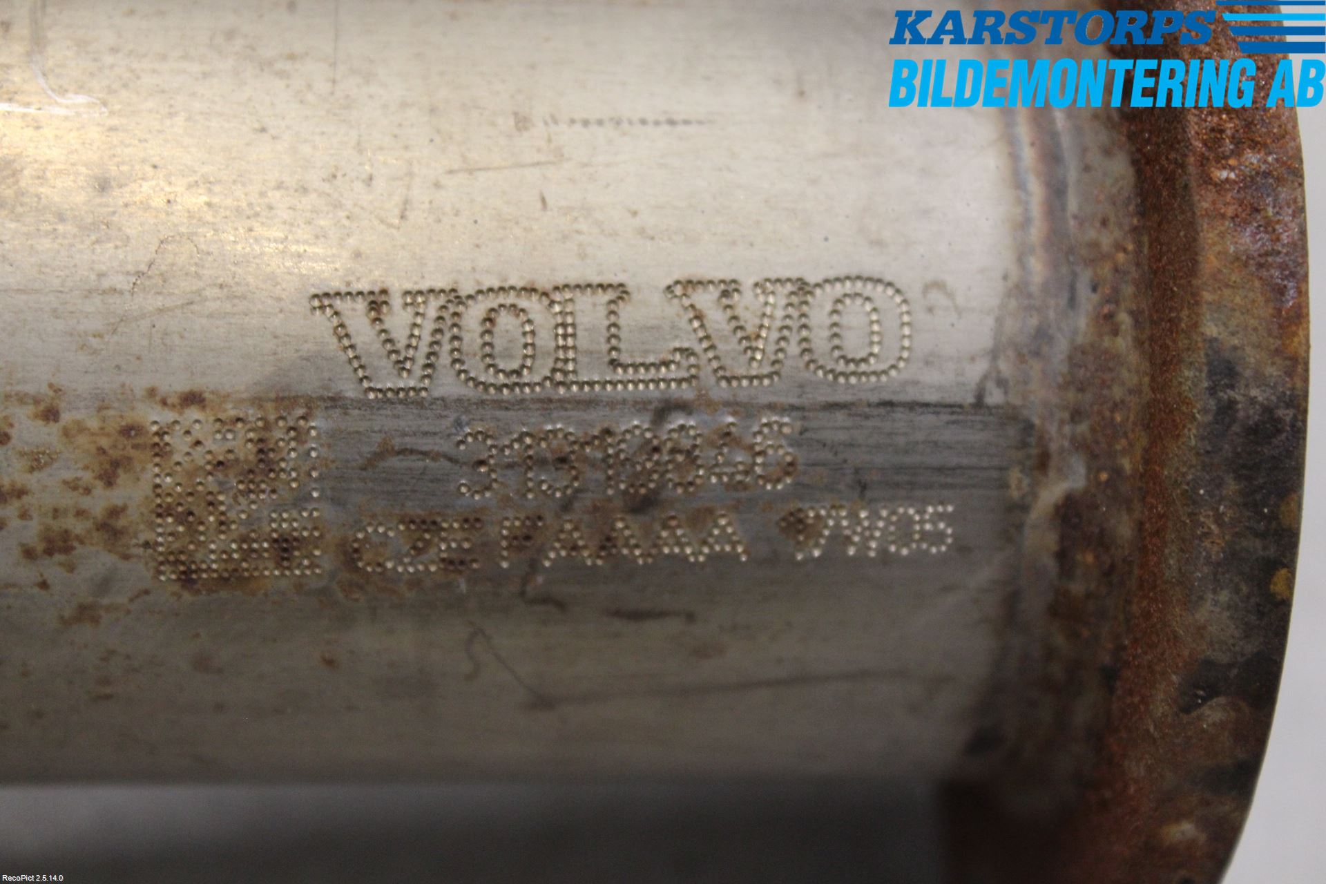 Volvo XC60 14-17 Eksos Fremre Rør