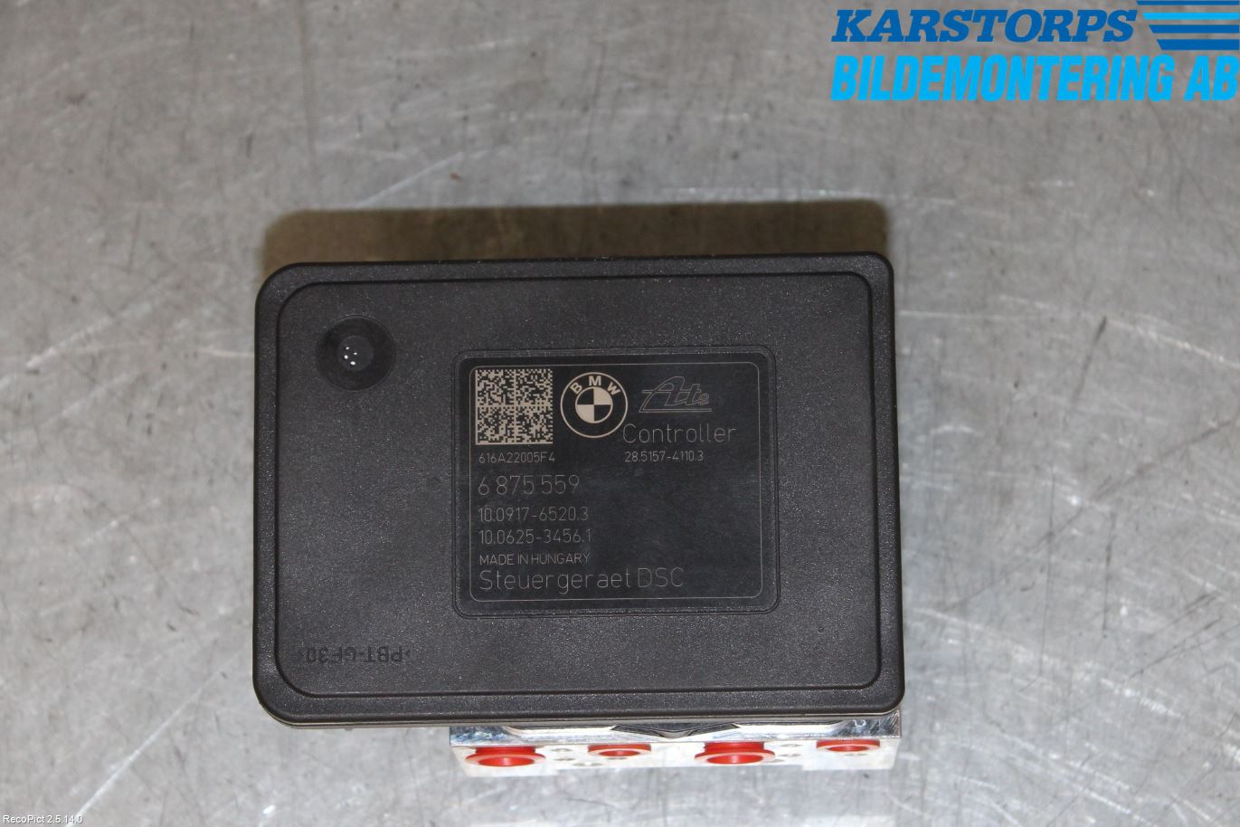 BMW 3 F30/F31/F80 12-19 Abs Hydraulikkaggregat