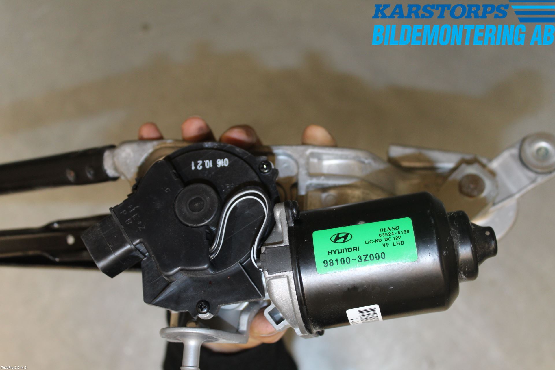 Hyundai i40 16-18 Viskeroverføring Frontrute