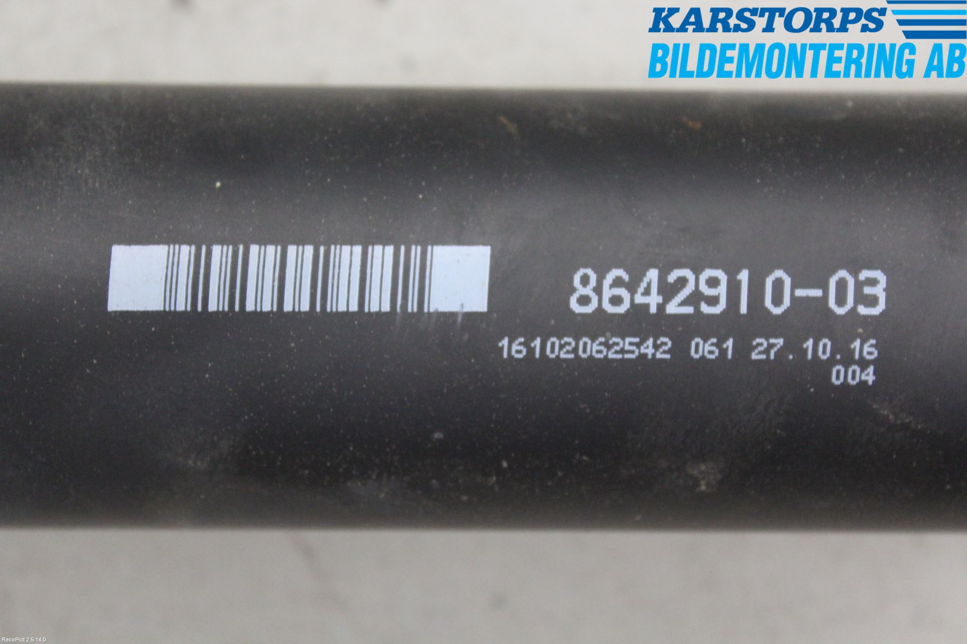 BMW 3 F30/F31/F80 12-19 Mellomaksel Kompl