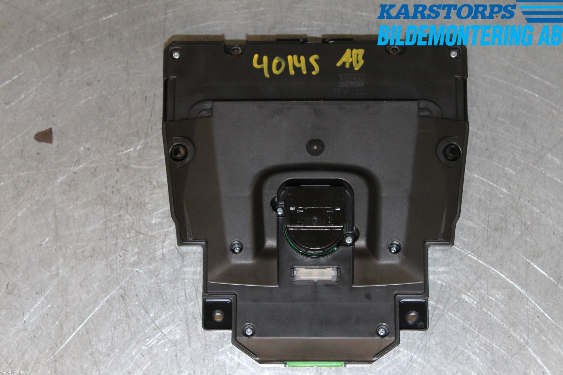Volvo V40 CROSS COUNTRY 13-19 Varmeapparat Panel(Regulering)