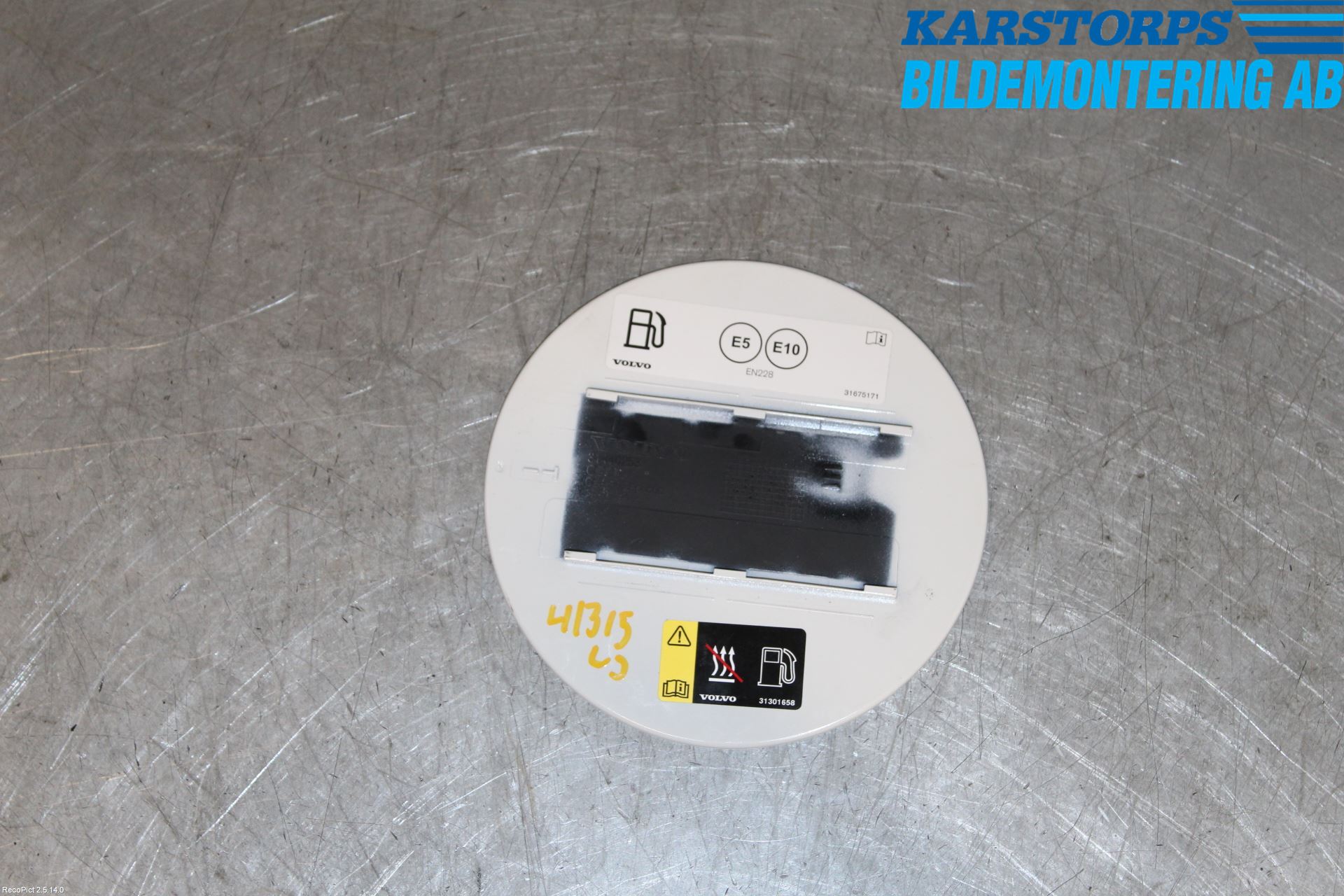 Volvo V40 12-19 Drivstoff Tankluke