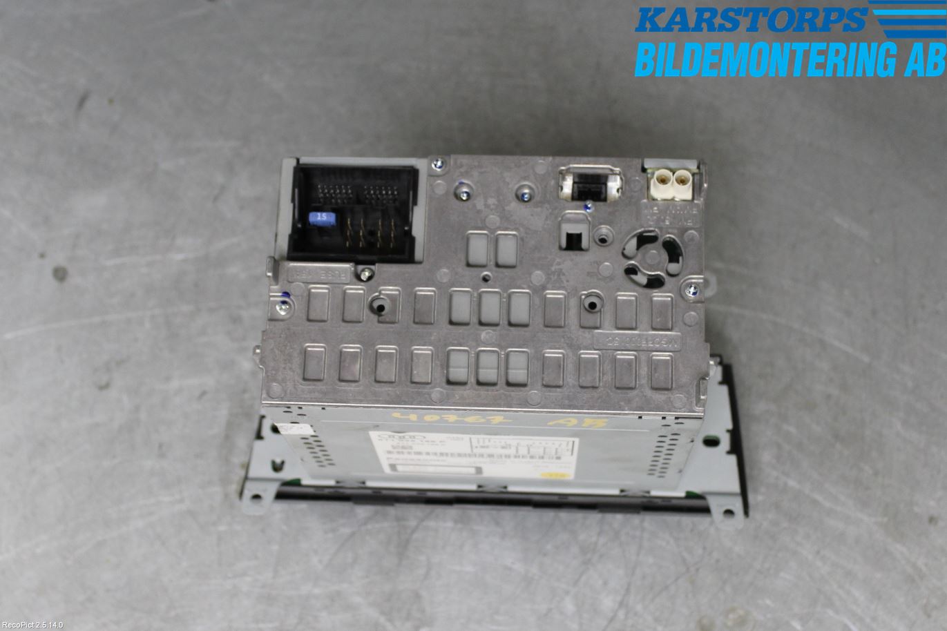 Audi A4/S4 08-11 Stereo Radio Med Cd