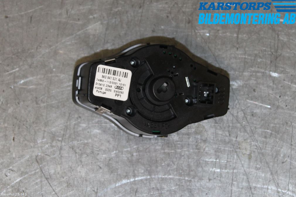 Audi A4/S4 08-11 Bryter Hovedlys