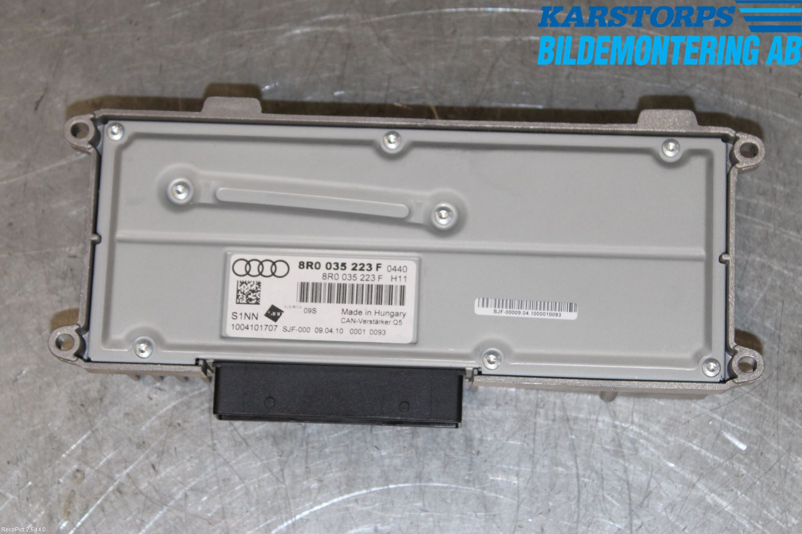 Audi A4/S4 08-11 Stereo Forsterker