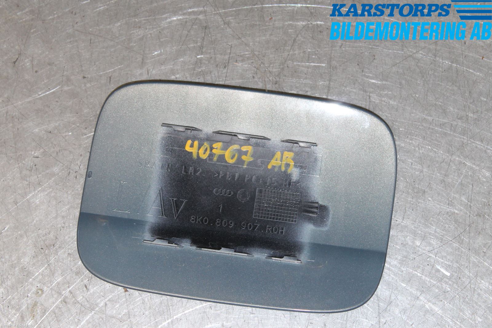 Audi A4/S4 08-11 Drivstoff Tankluke