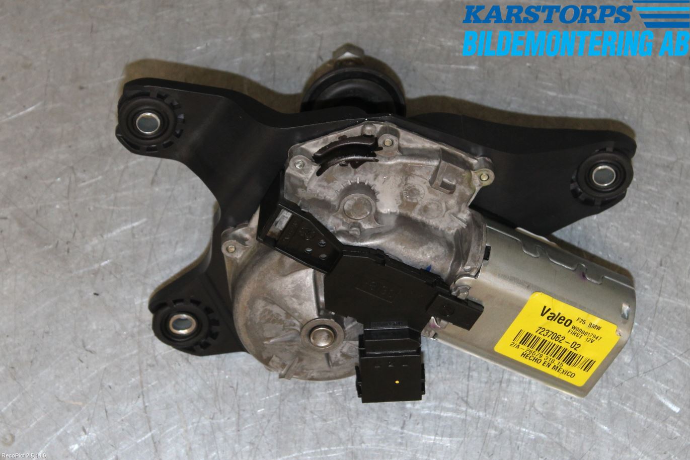 BMW X3 F25 10-17 Viskermotor Bakluke