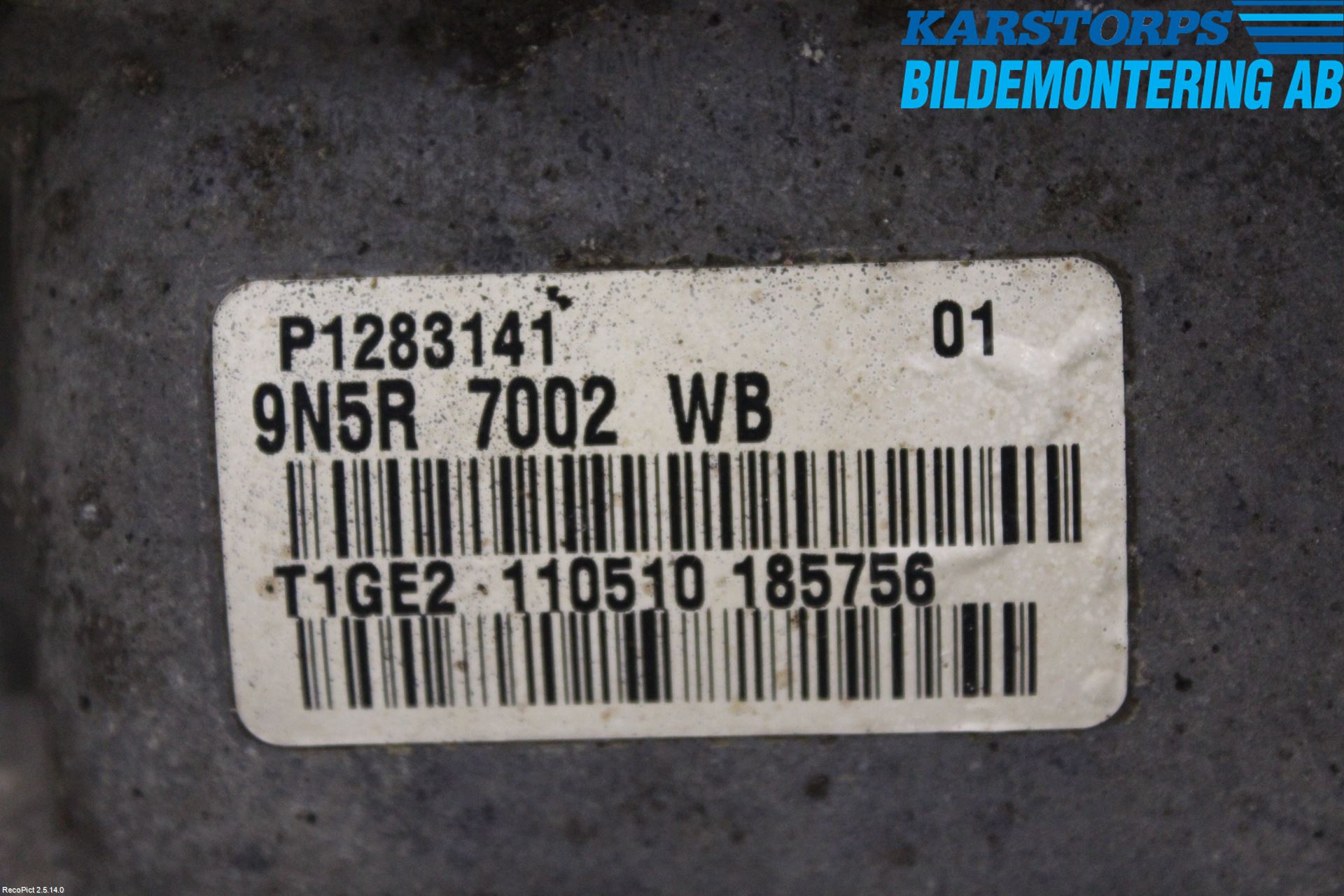 Volvo V50 08-12 Gearkasse 5 Trinn