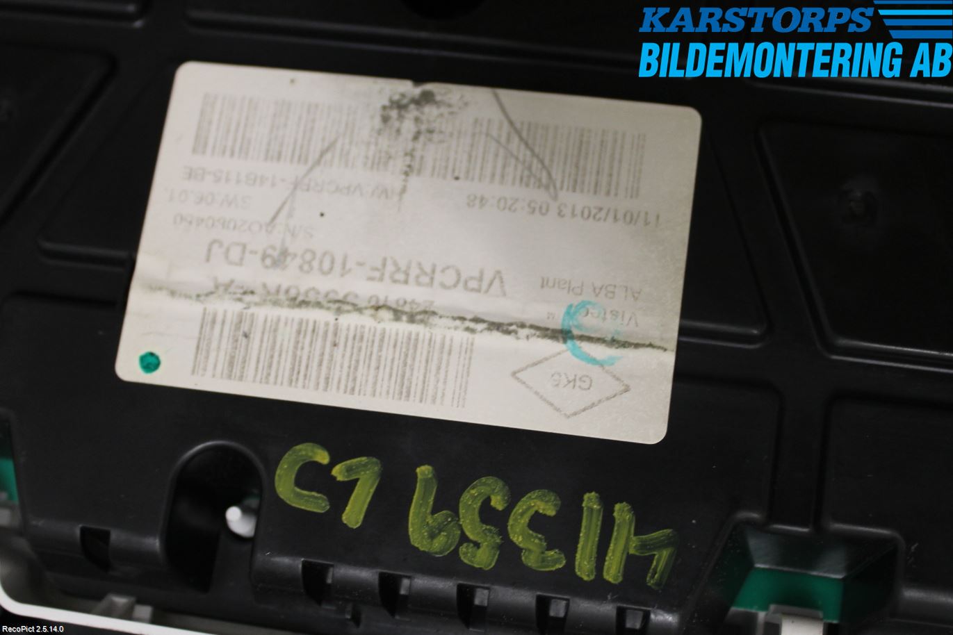 Renault CLIO IV 12-16 Instr Kombinert