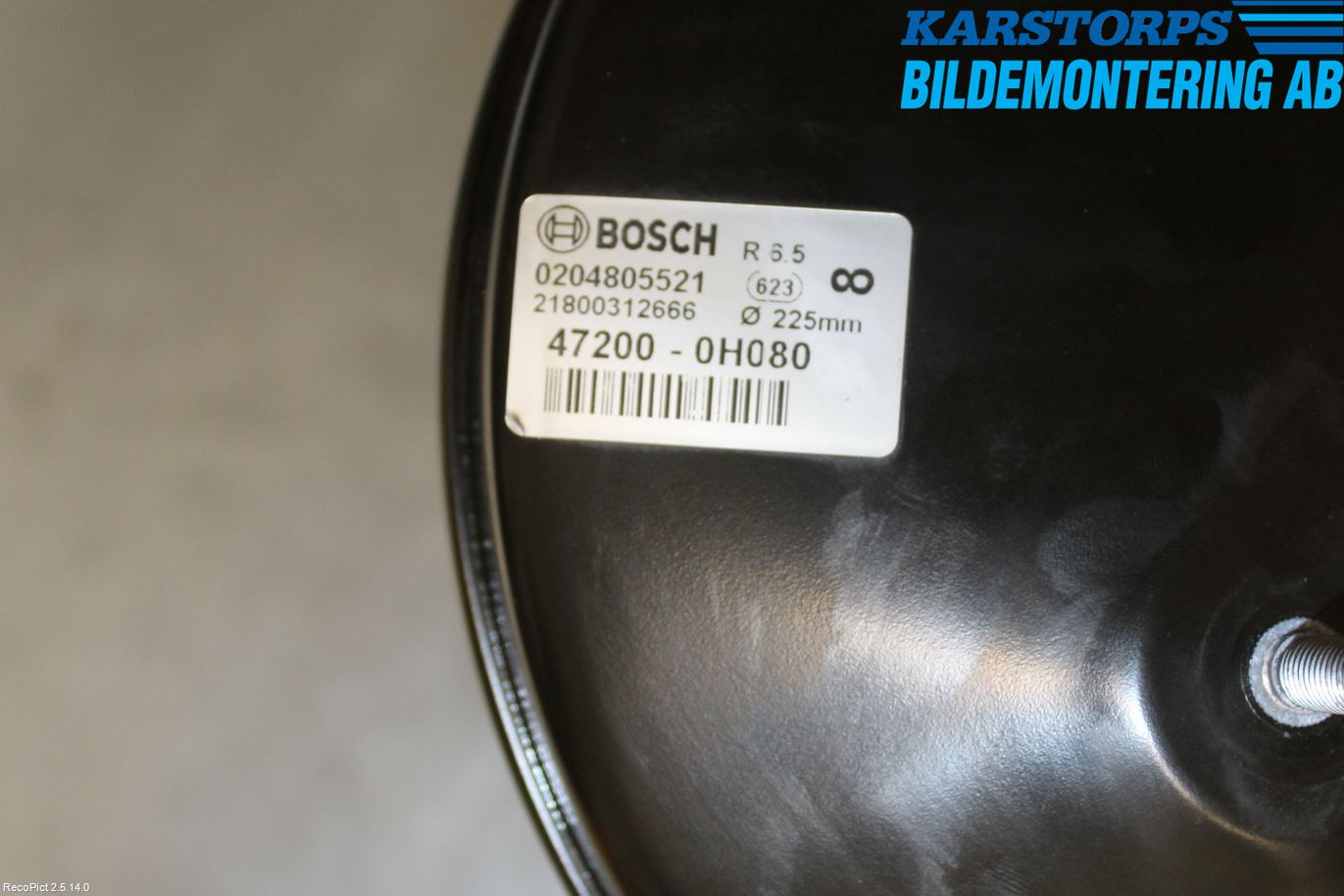 Citroen C1 14-22 Bremseservo