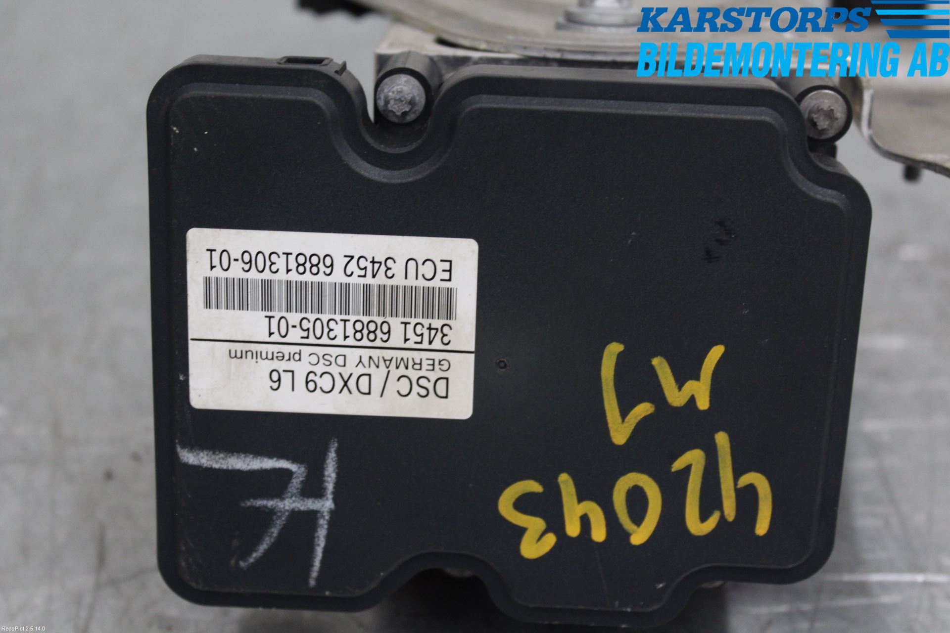 BMW 5 F10/F11/F18 09-17 Abs Hydraulikkaggregat