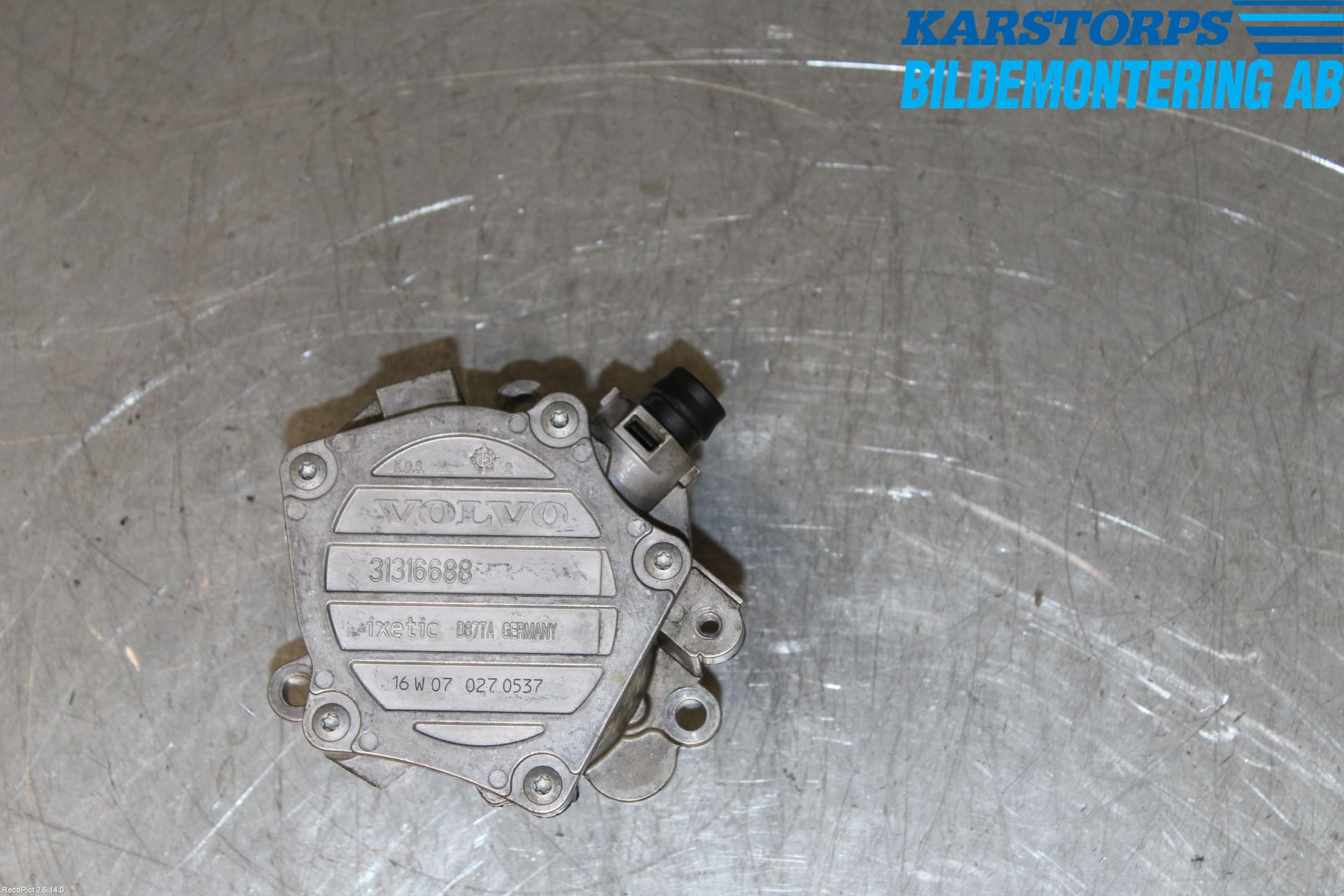Volvo V70 14-16 Vacuumpumpe