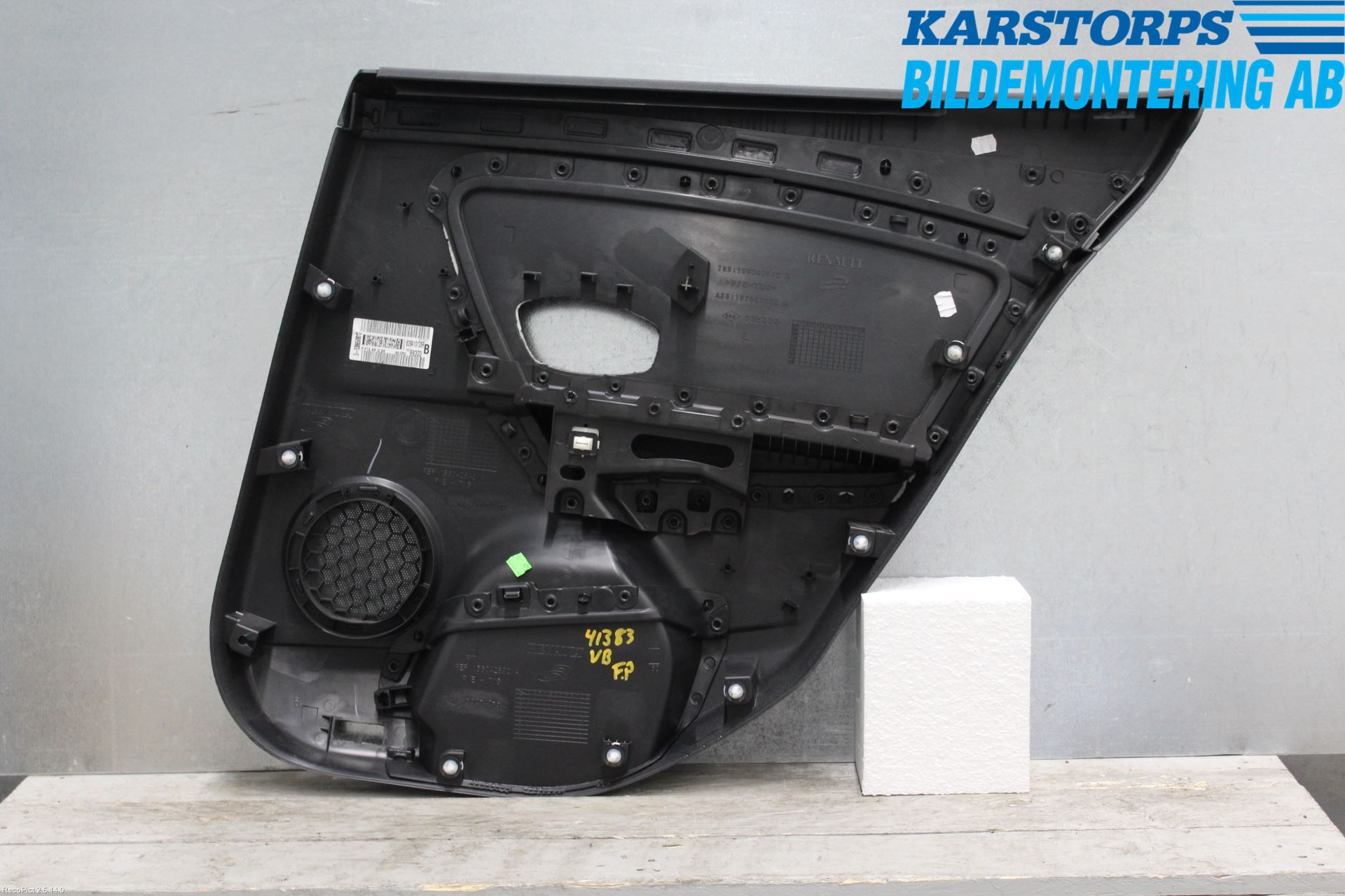 Renault MEGANE III 09-15 Innr Dørtrekk Venstre