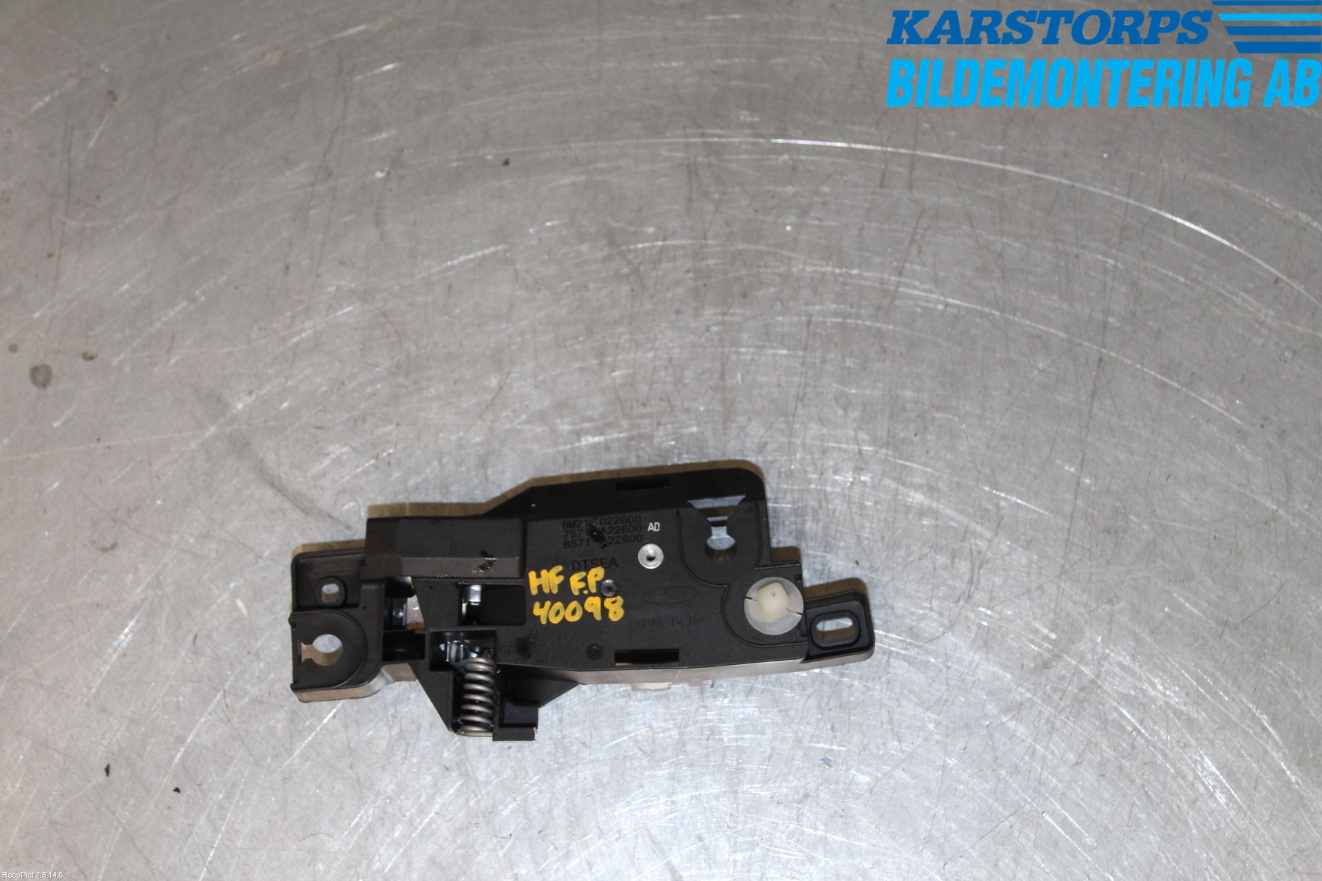 Ford MONDEO 07-15 Innr Dørhandtak H Indre