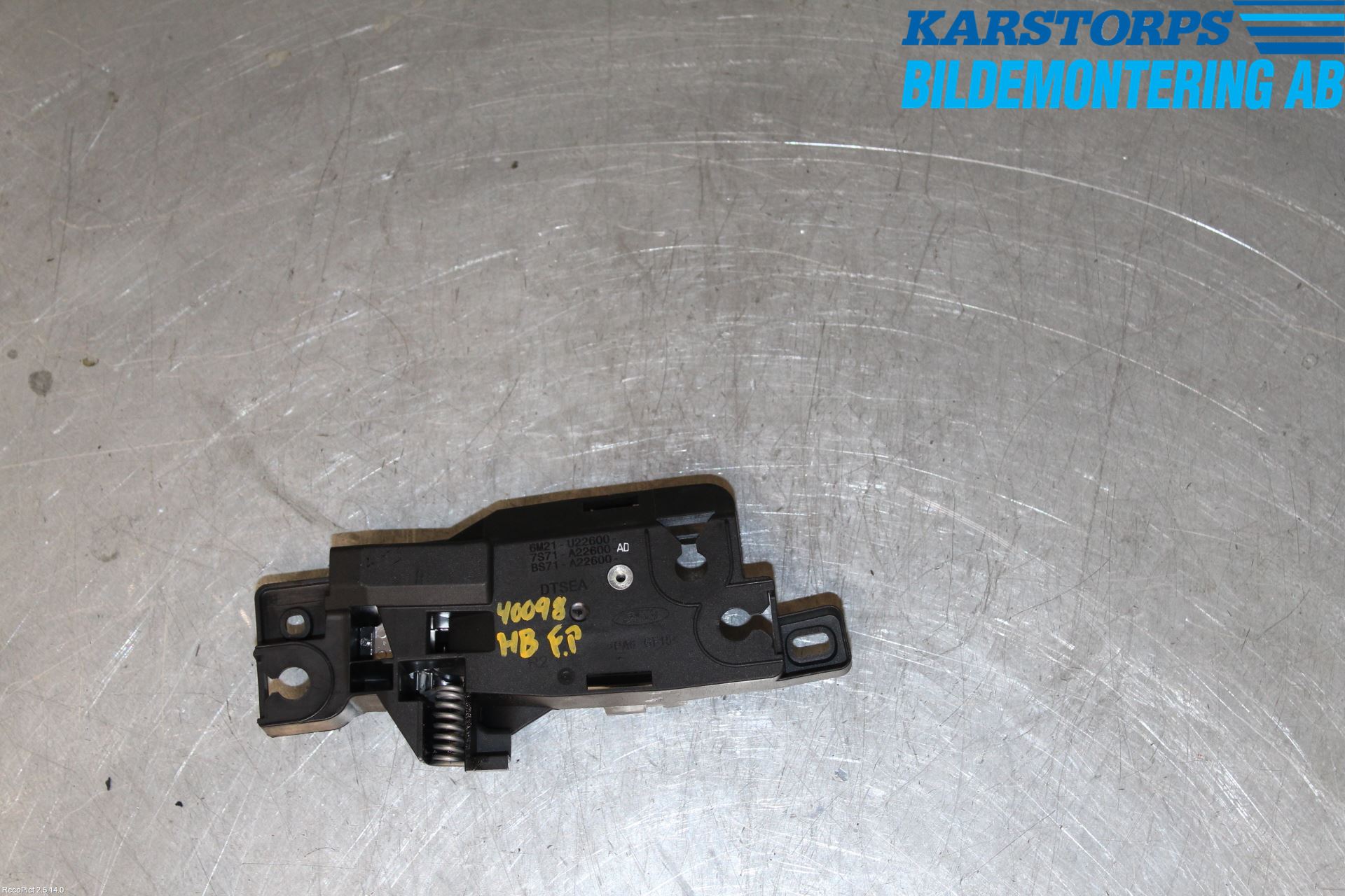 Ford MONDEO 07-15 Innr Dørhandtak H Indre