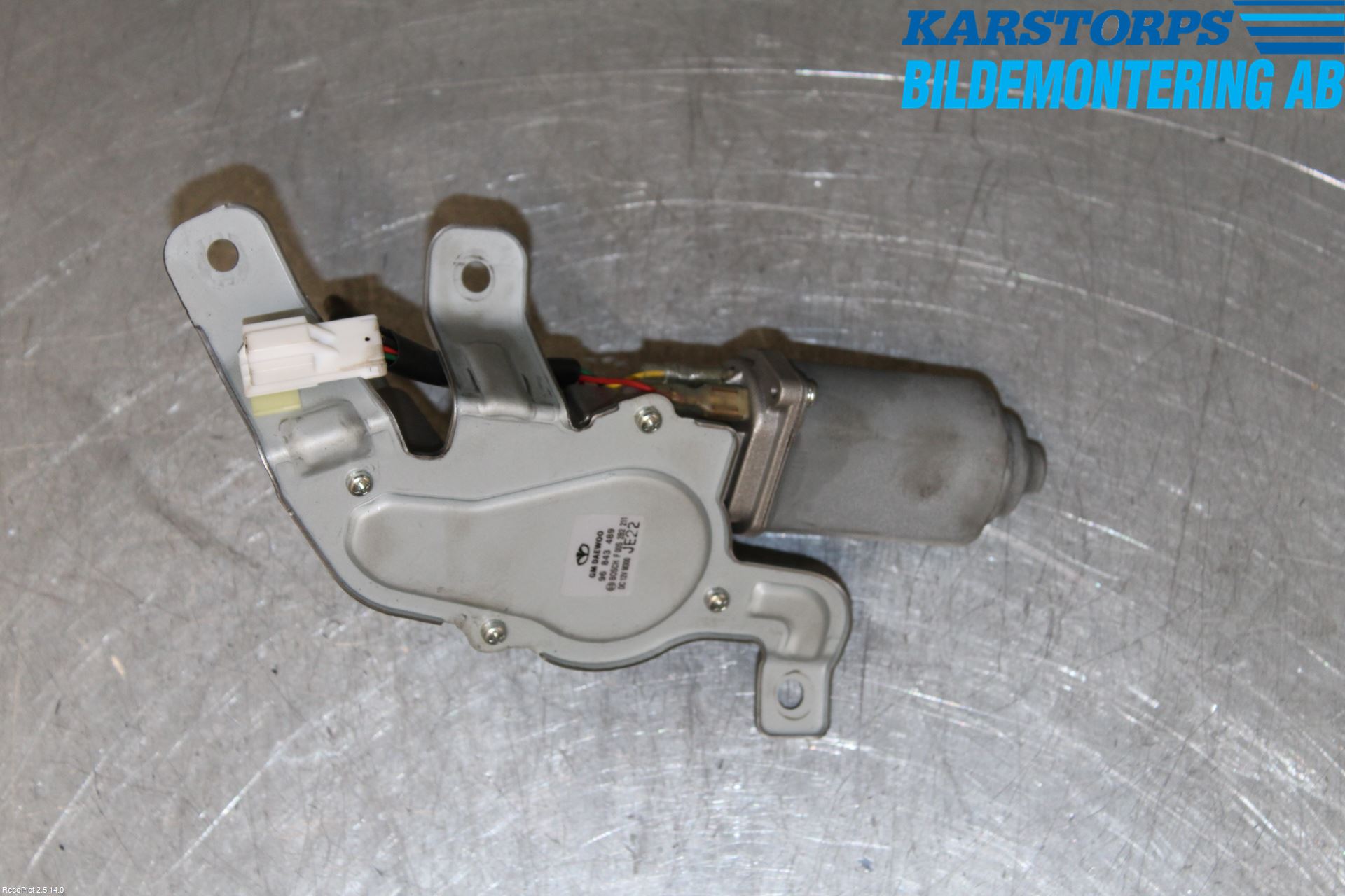 GM CHEVROLET SPARK Viskermotor Bakluke