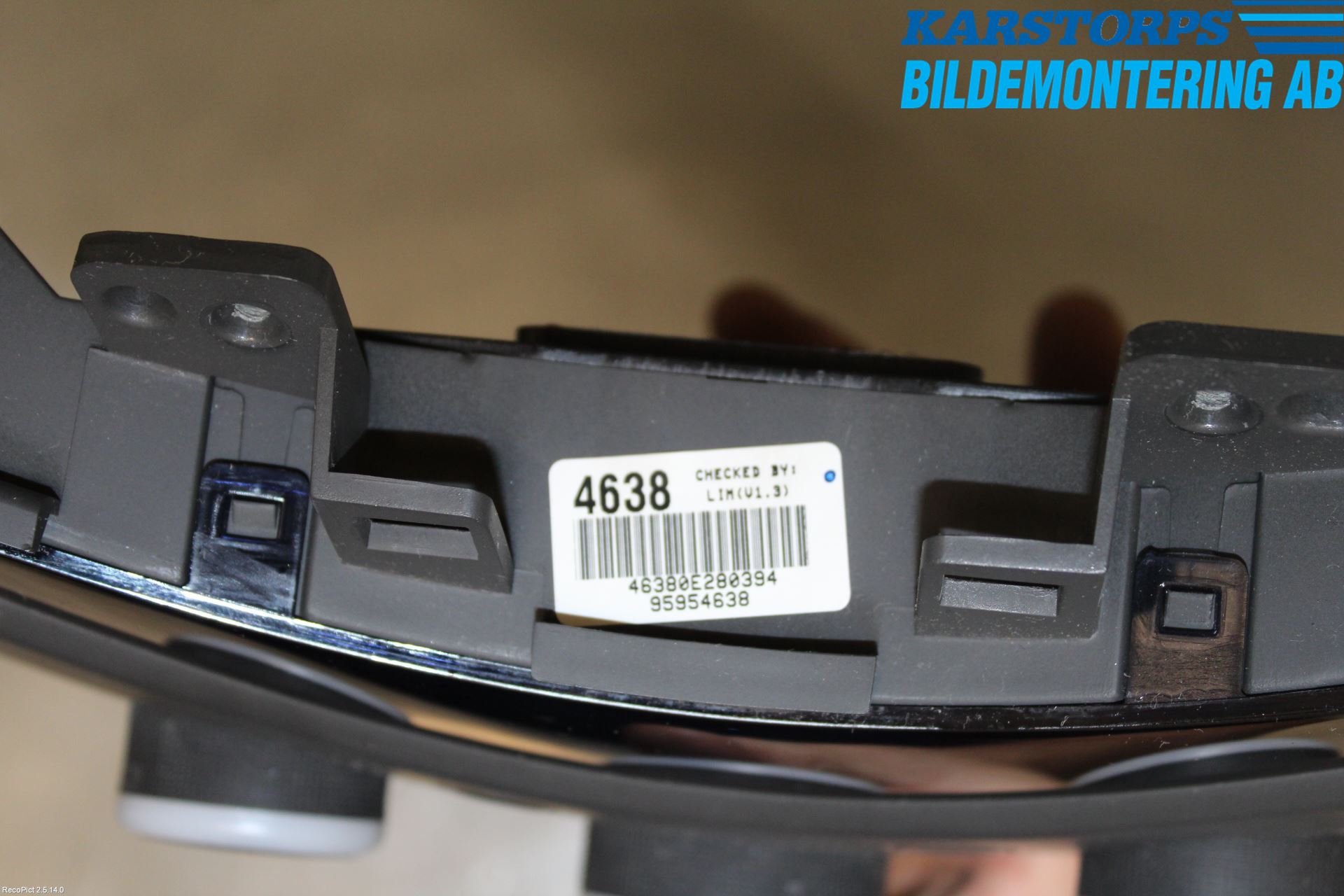 GM CHEVROLET SPARK Varme Ac Betjening-Display