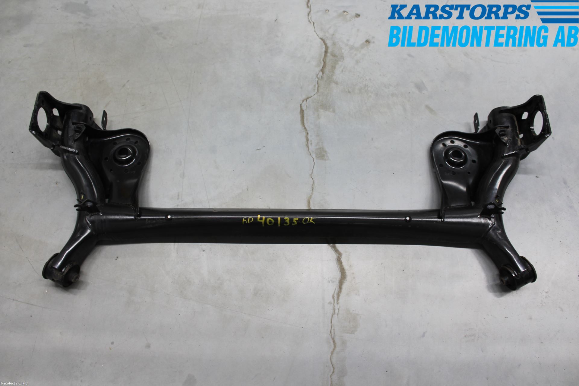 Citroen C1 14-22 Bakaksel Feste Travers-Ramme