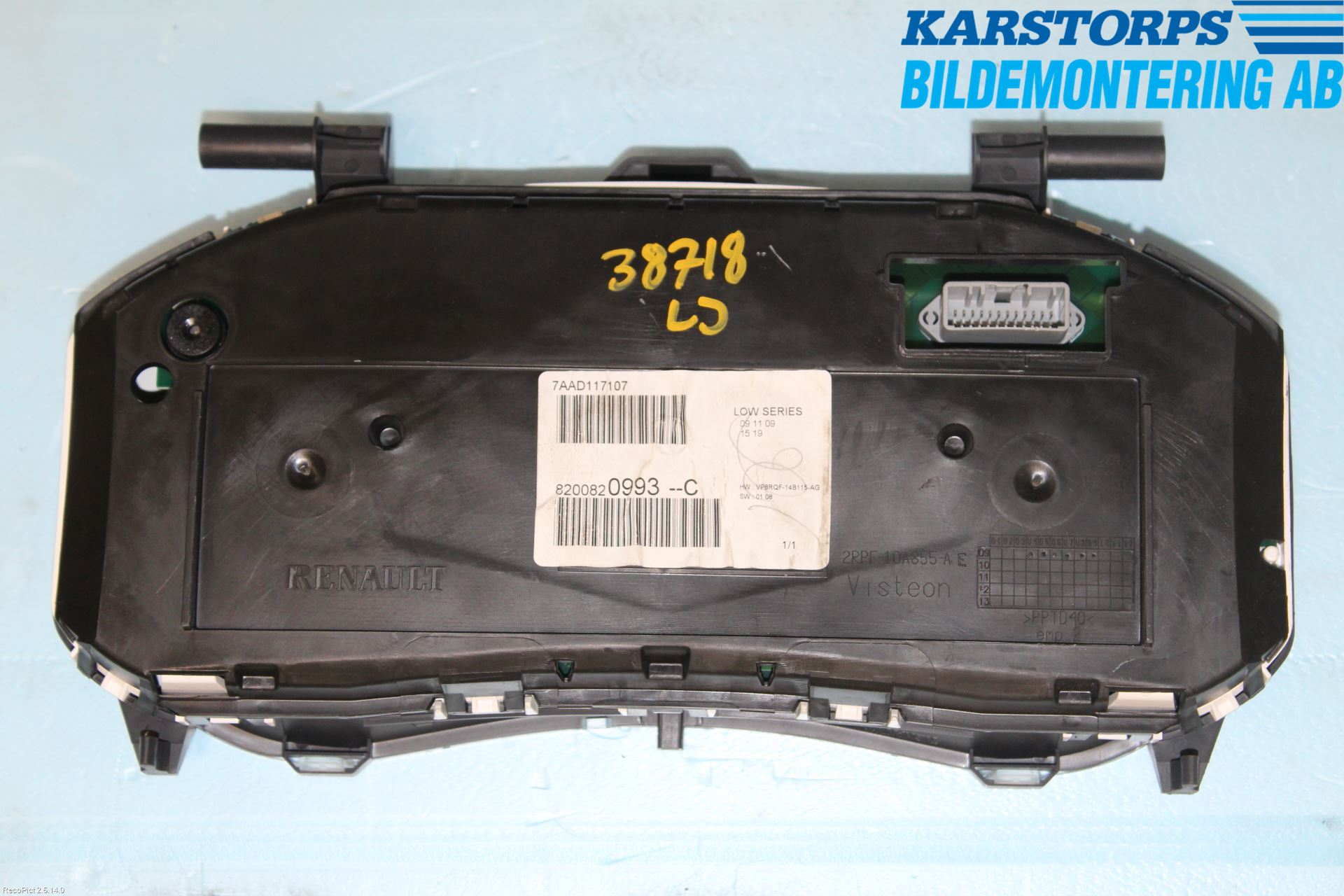 Renault CLIO III  09-12 Instr Kombinert