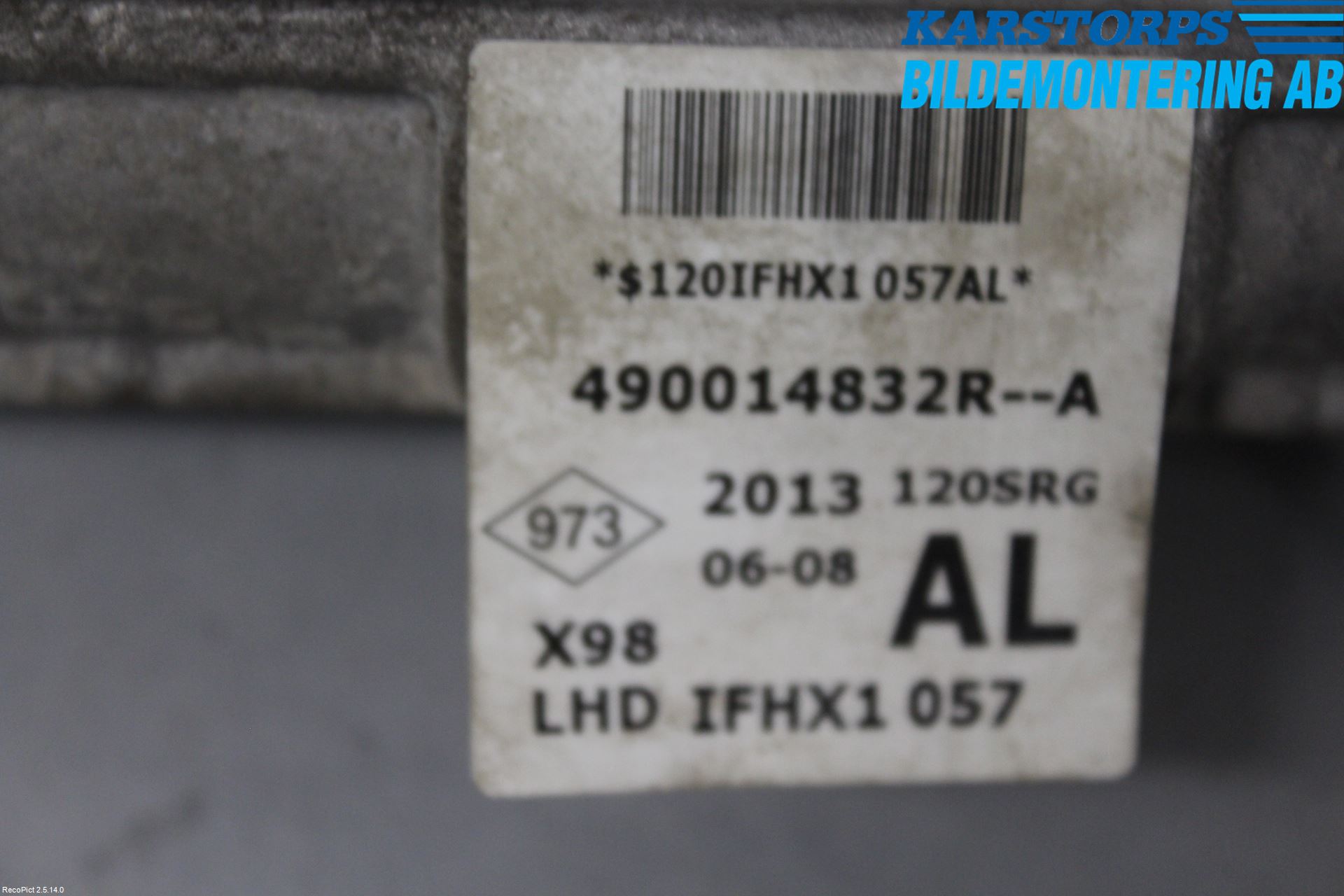 Renault CLIO IV 12-16 Snekke - Tannstang