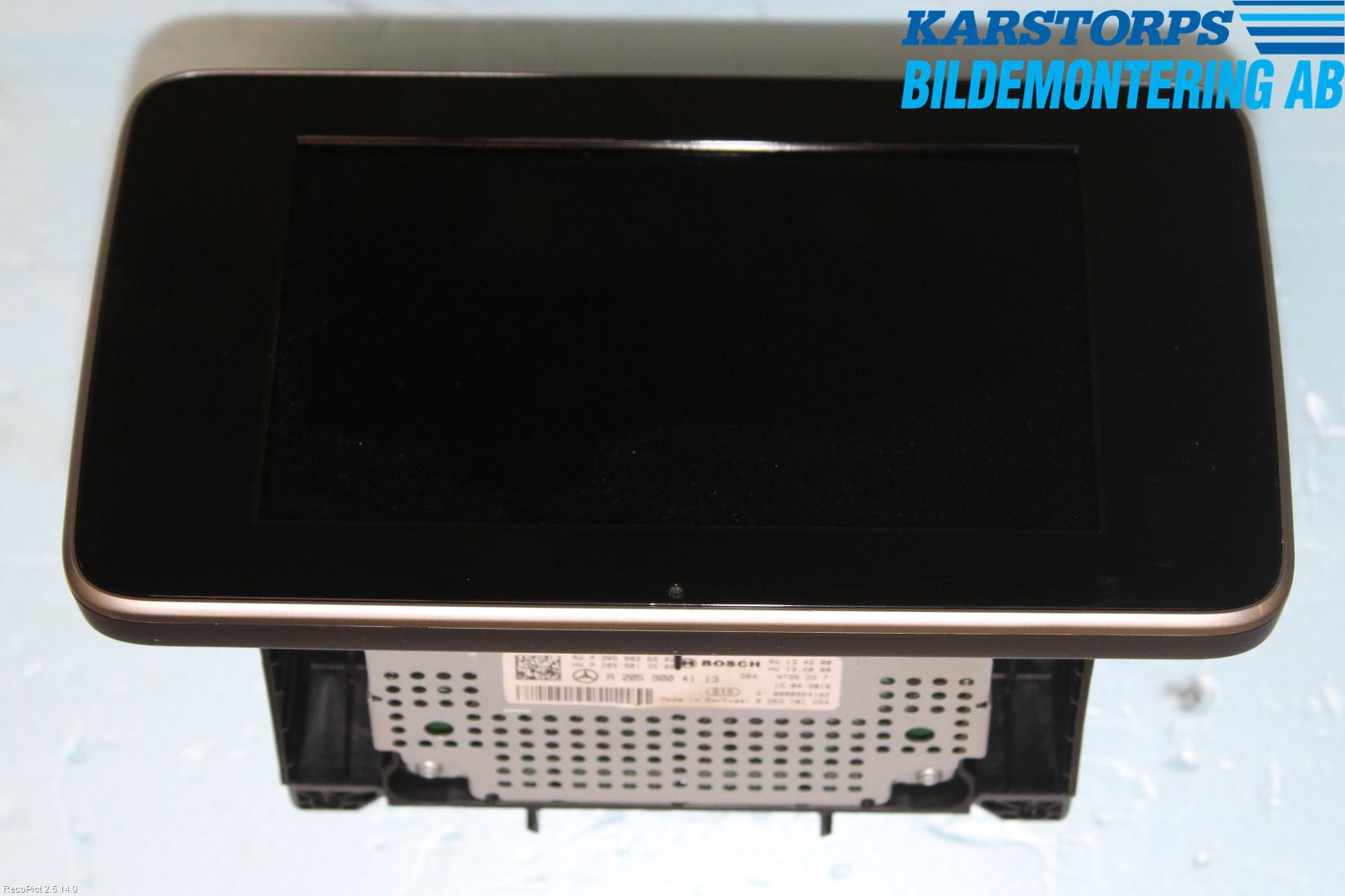 Mercedes-Benz MB C-KLASS (W205) 14-21 Instr Skjerm Dvd-Gps-Ac-Tlf