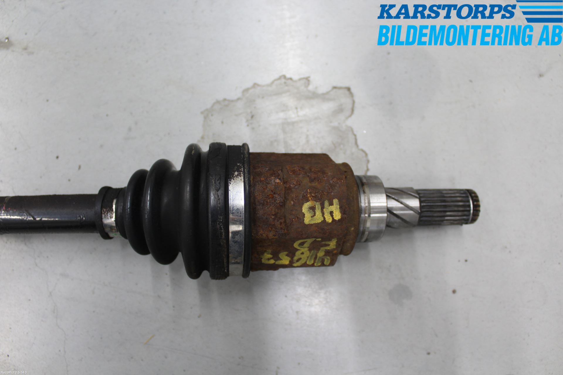Nissan QASHQAI   07-10 Drivaksel Bak Kompl Høyre