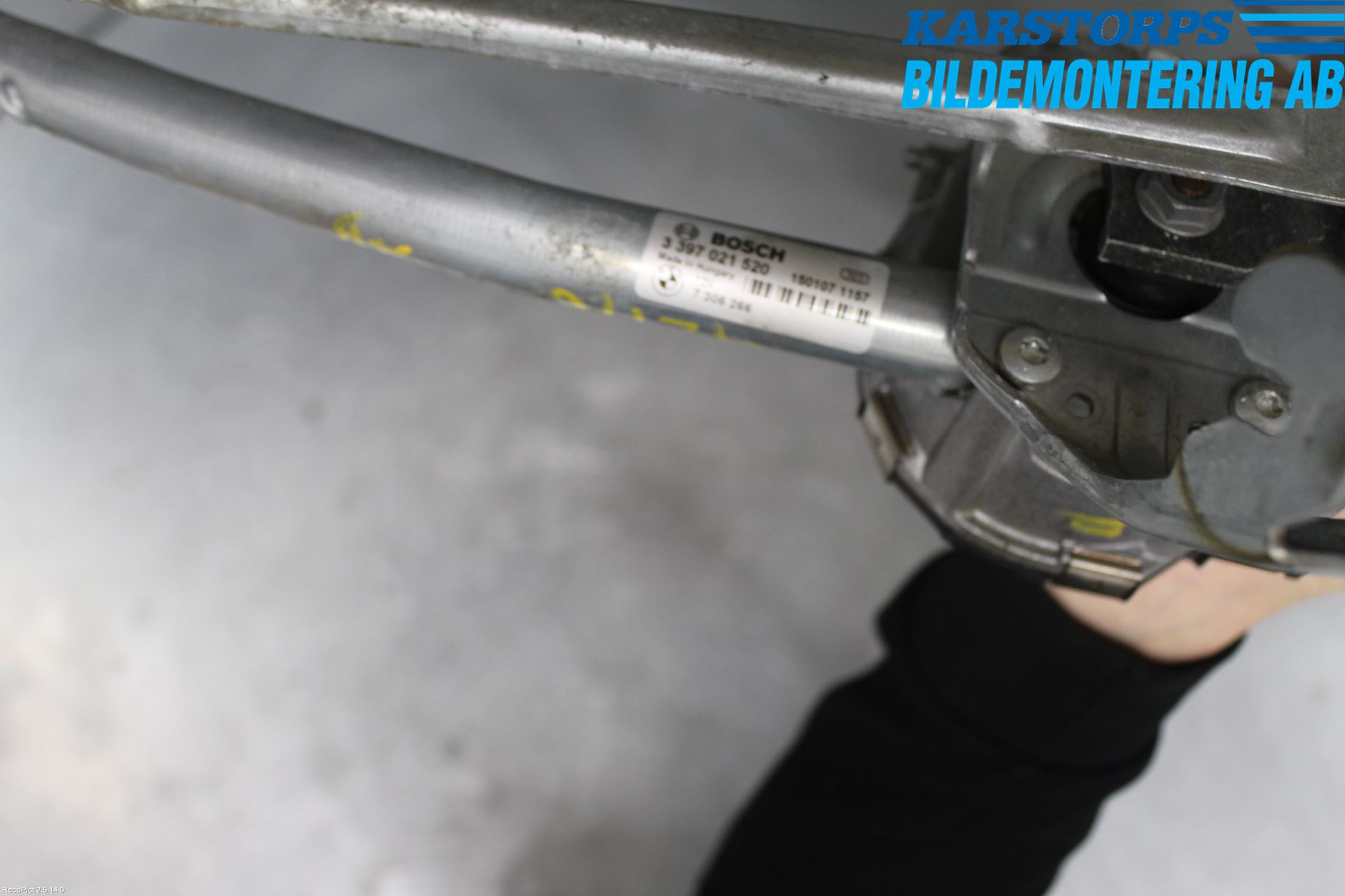 BMW 5 F10/F11/F18 09-17 Viskeroverføring Frontrute