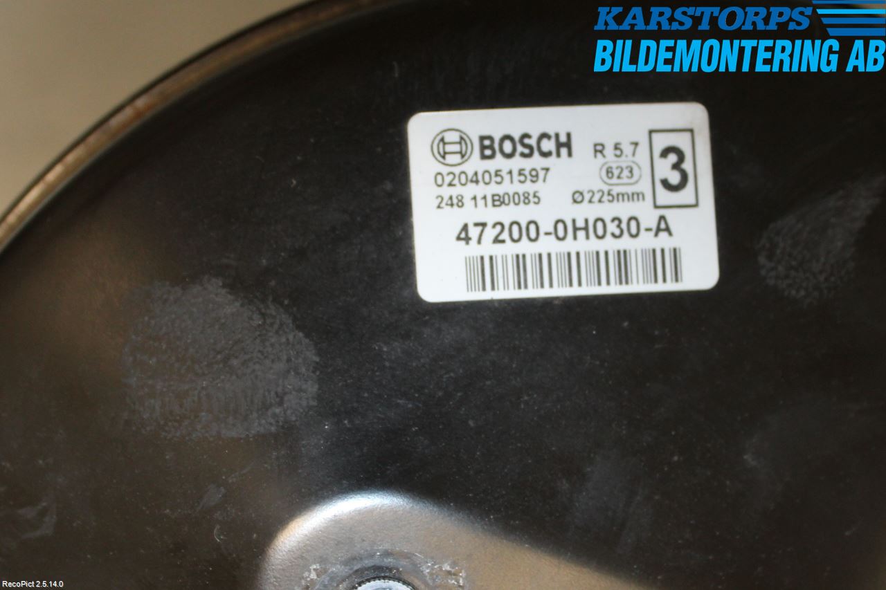 Peugeot 107 Bremseservo