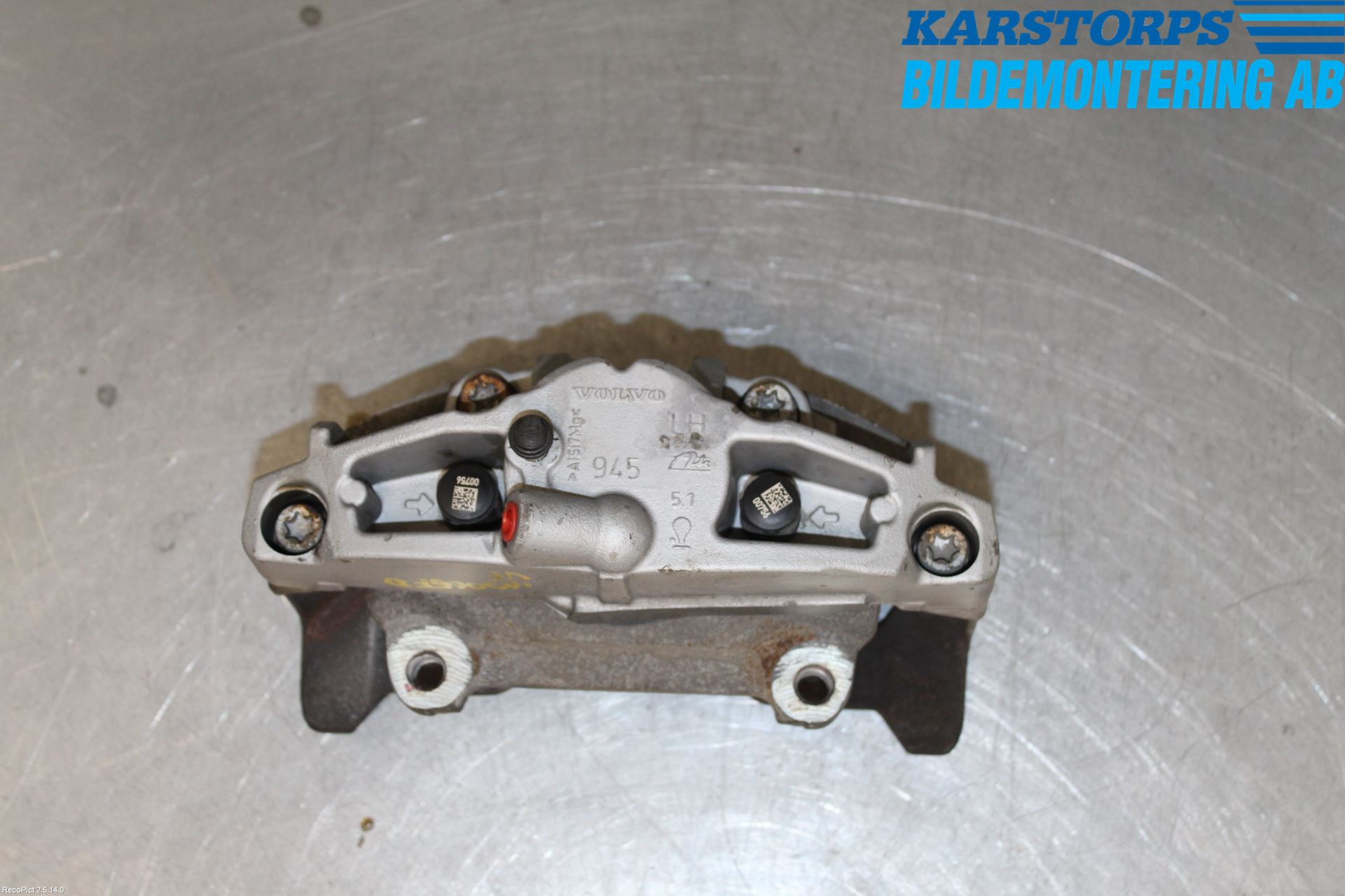 Volvo V70 14-16 Bremsecaliper Foran Venstre